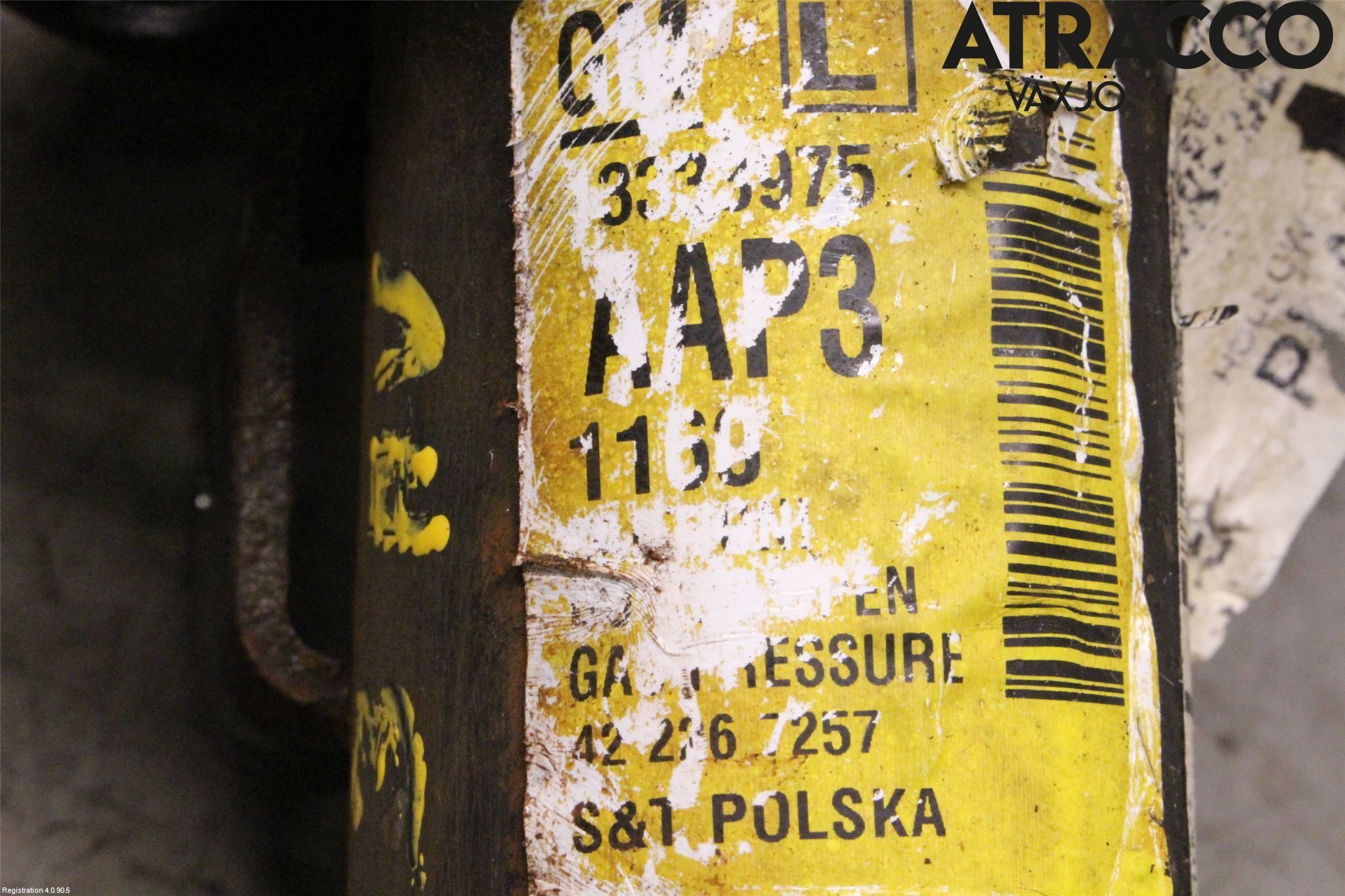 Opel ASTRA J 10-15 Fjäderben Fram Vänster