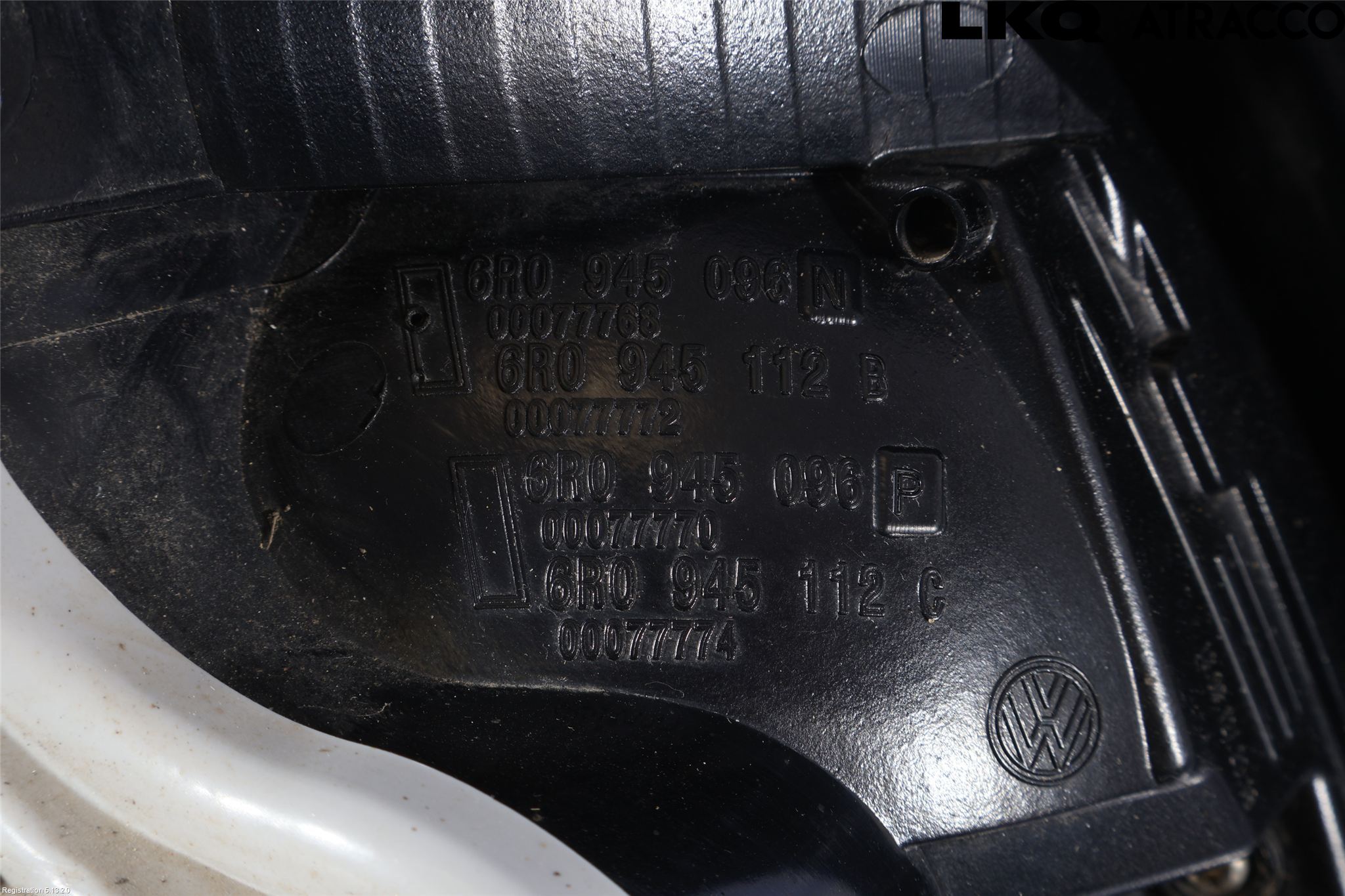 Volkswagen VW POLO 10-17 Bakljus Höger