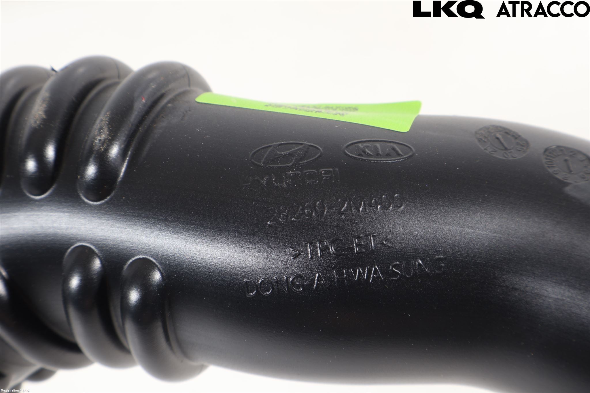 Hyundai TUCSON 05- Laddluft-Intercoolerrör