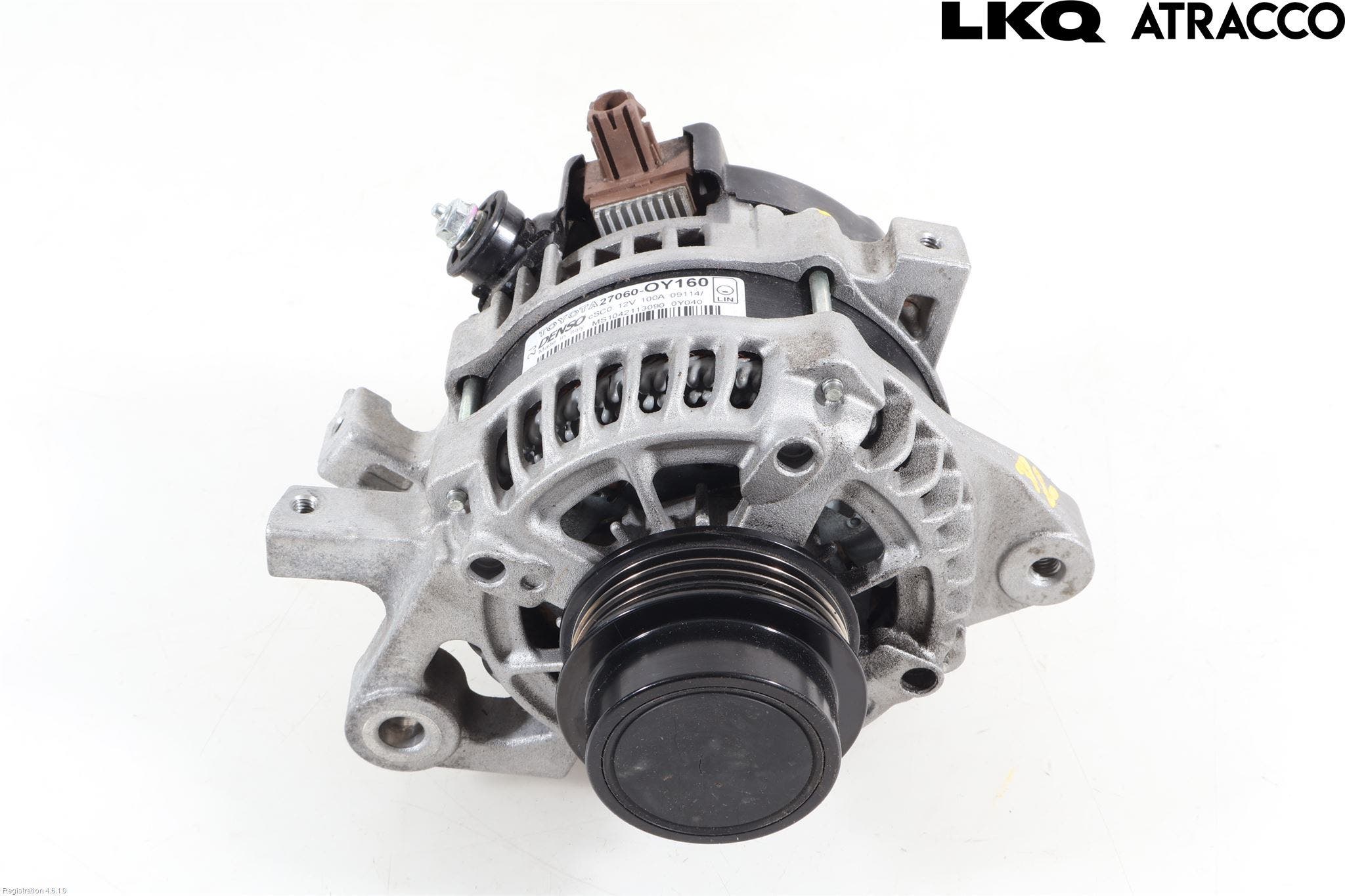 Toyota YARIS XP130 12-14 Generator