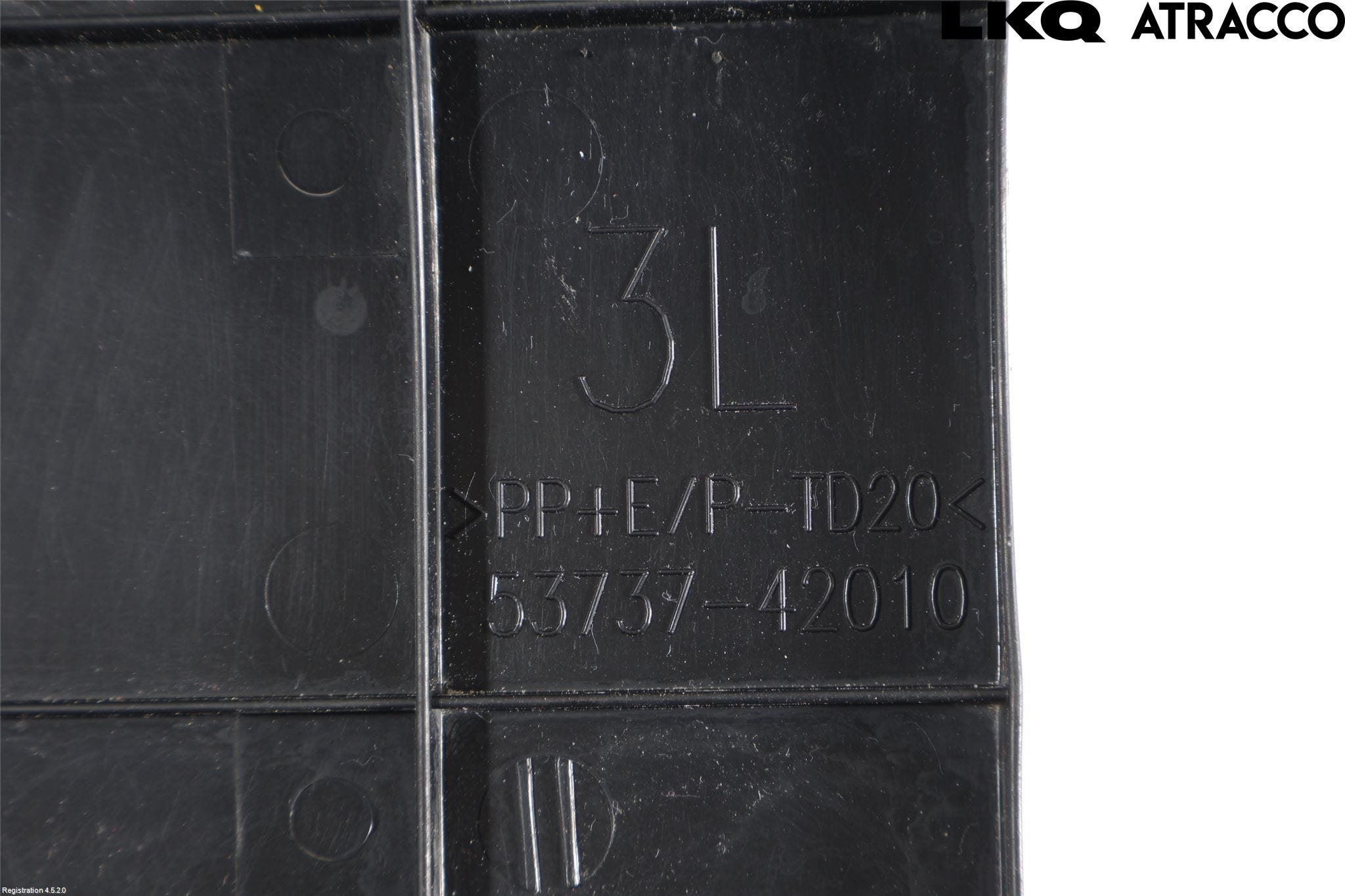 Toyota RAV4 19- Hasplåt Plåt-Plast