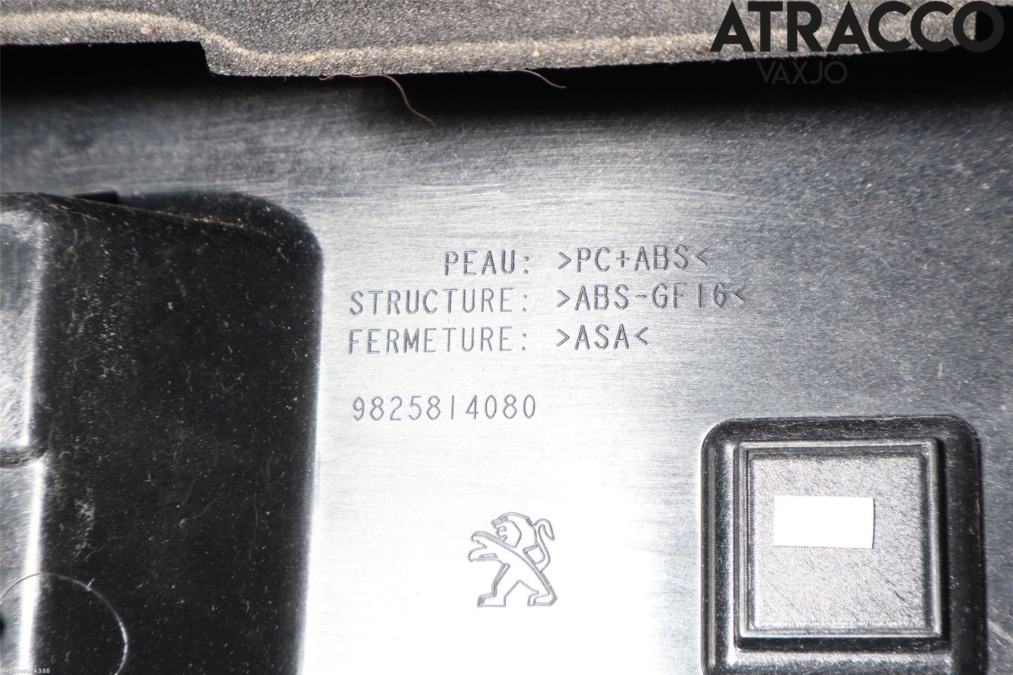 Peugeot 2008/E-2008 20- Spoiler Baklucka