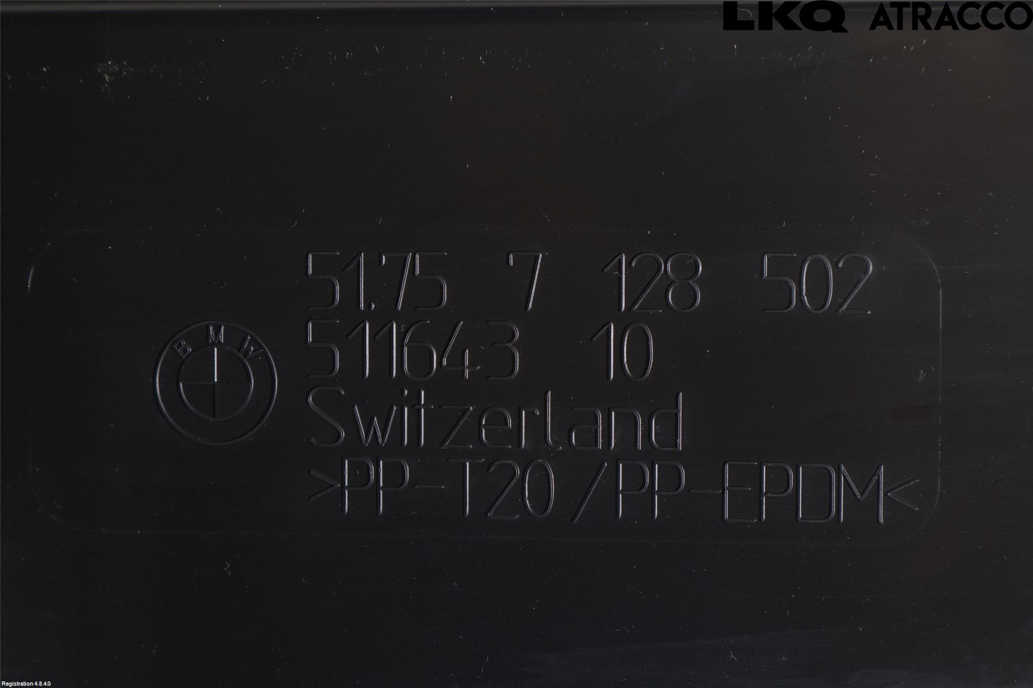 BMW 1 E87/81 5D/3D 03-11 Deflektor Plåt-Plast Kylning