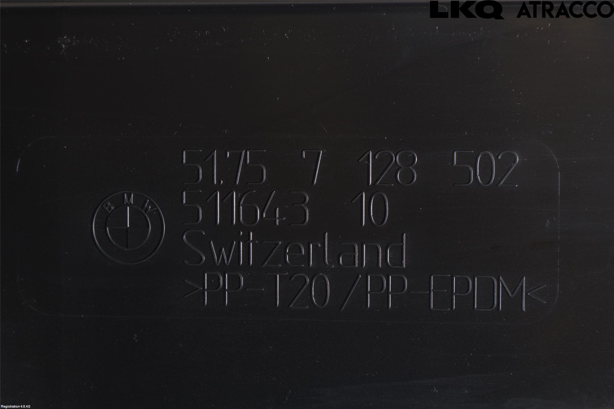 BMW 1 E87/81 5D/3D 03-11 Deflektor Plåt-Plast Kylning