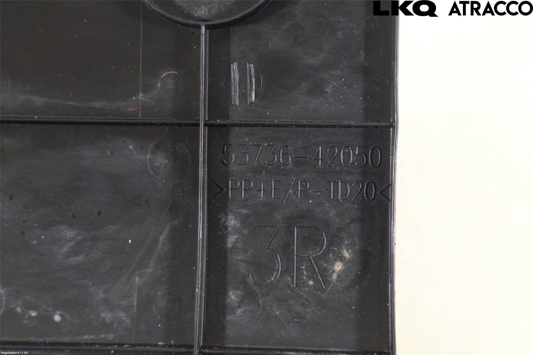 Toyota RAV4 19- Hasplåt Plåt-Plast