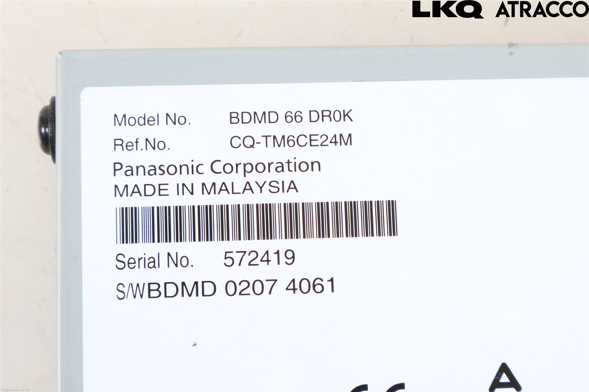 Mazda CX-60 22- Cd Radio - Multimediapanel