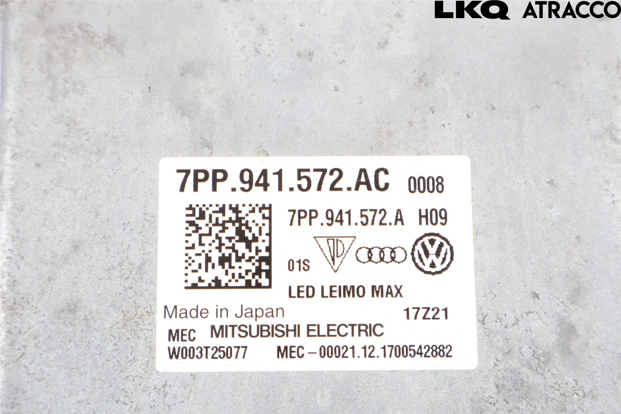 Audi A5 17- Styrenhet Strålkastare