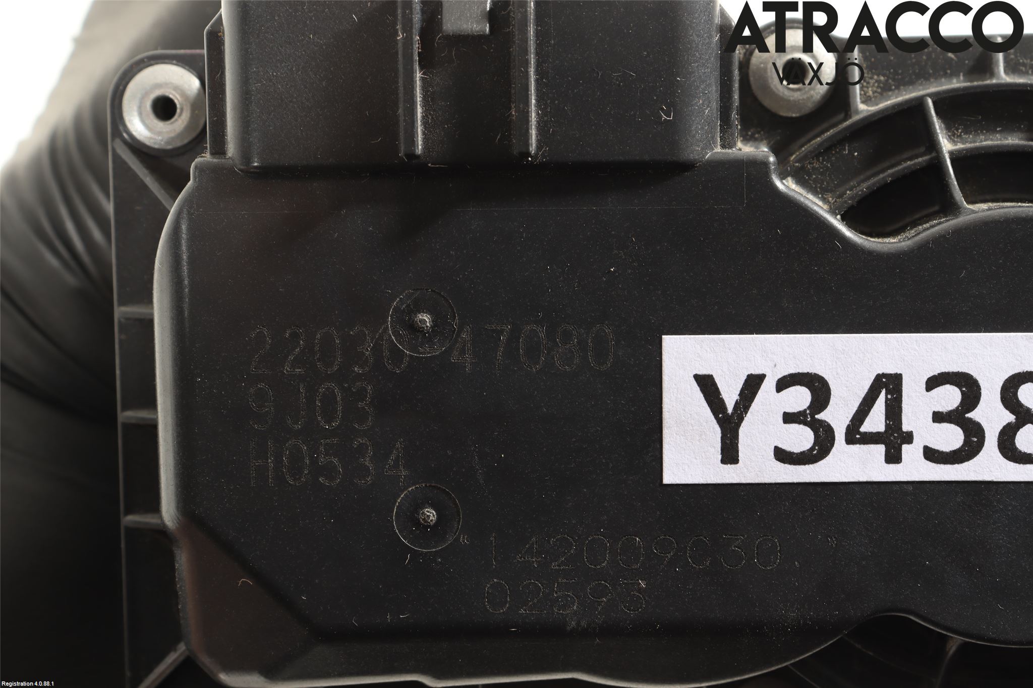 Toyota COROLLA 19- Injspjällhus