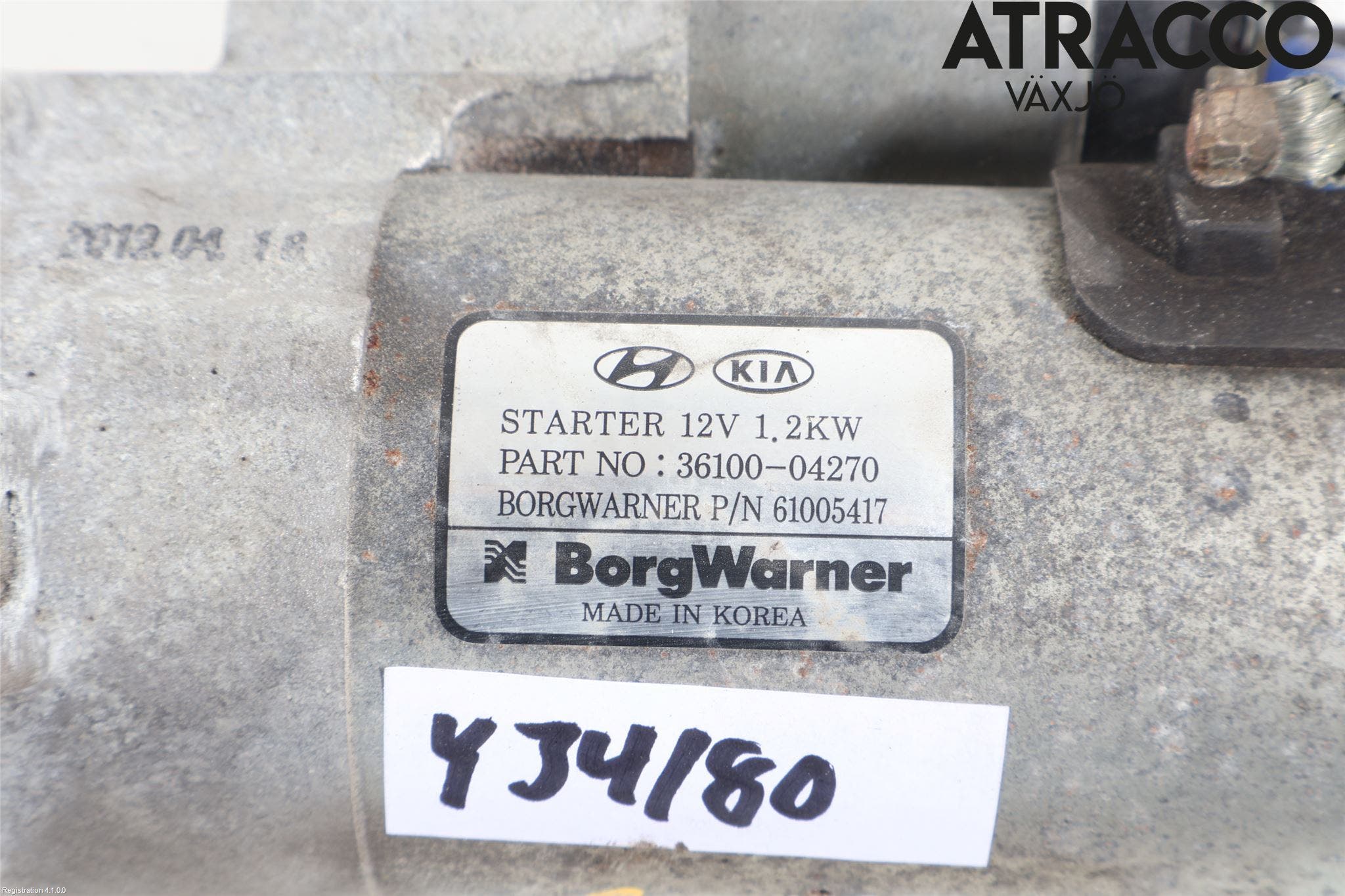 Hyundai i20 GB 15-20 Startmotor