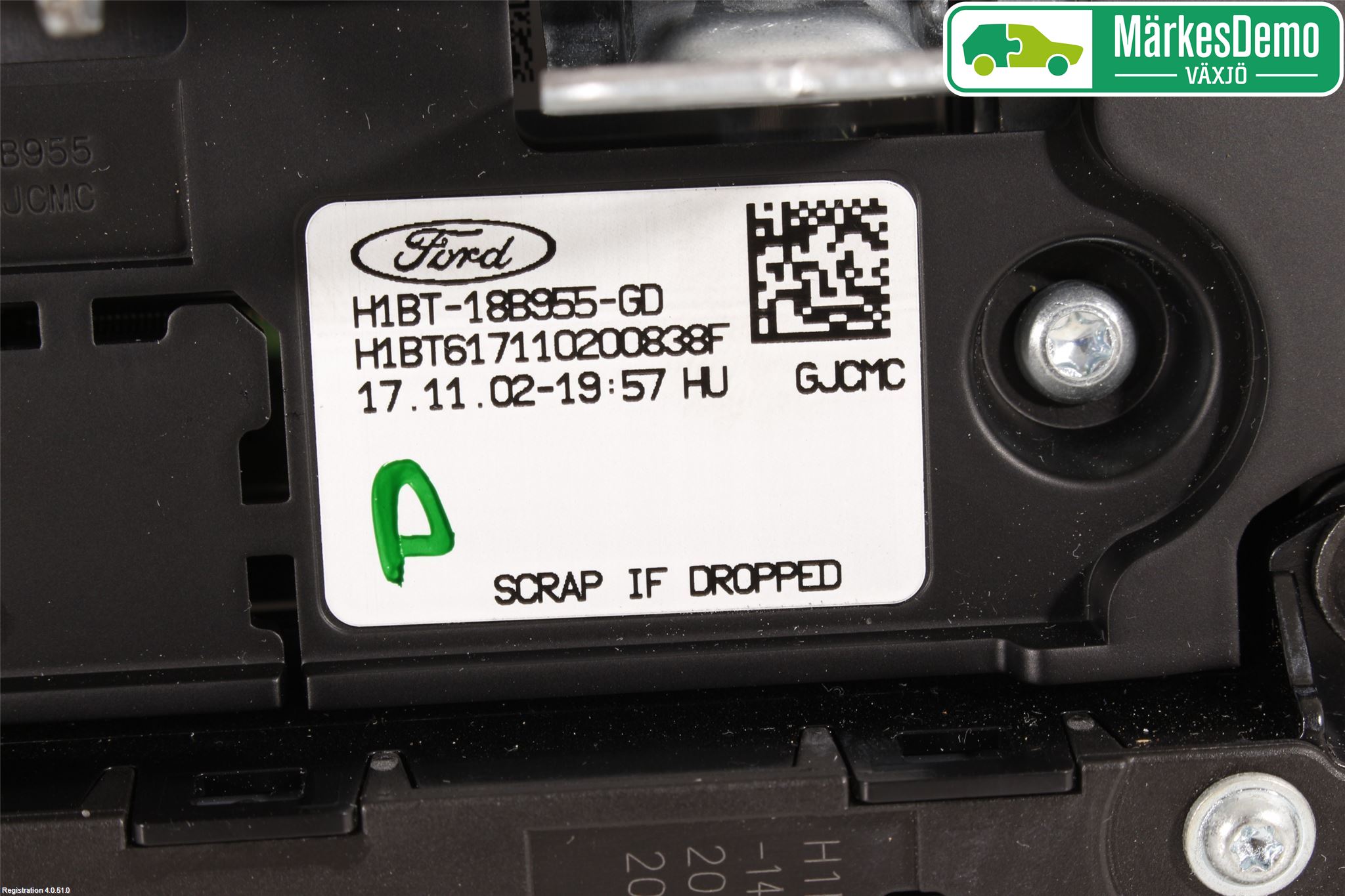 Ford FIESTA (VII) 18-23 Cd Radio - Multimediapanel