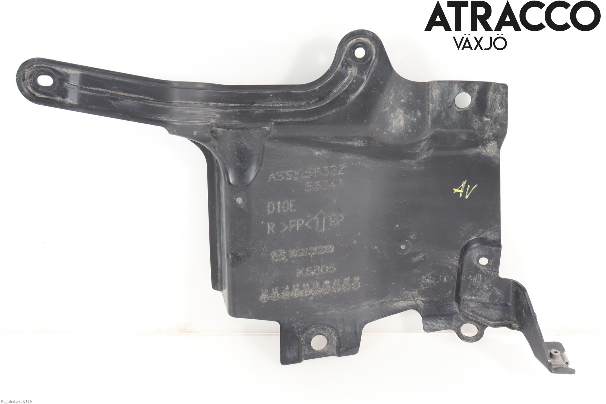 Mazda CX-3 Hasplåt Plåt-Plast