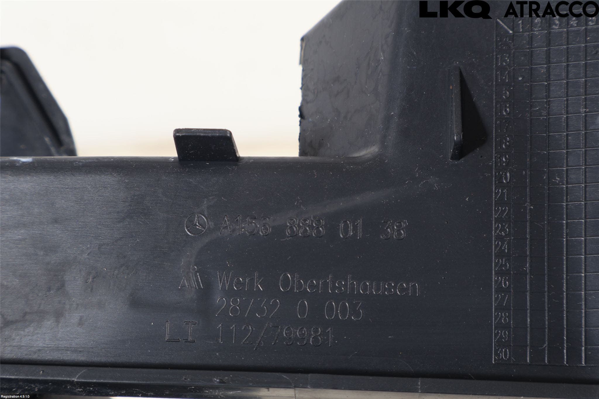 Mercedes-Benz MB GLA-KLASS (X156) 13-20 Deflektor Plåt-Plast Kylning