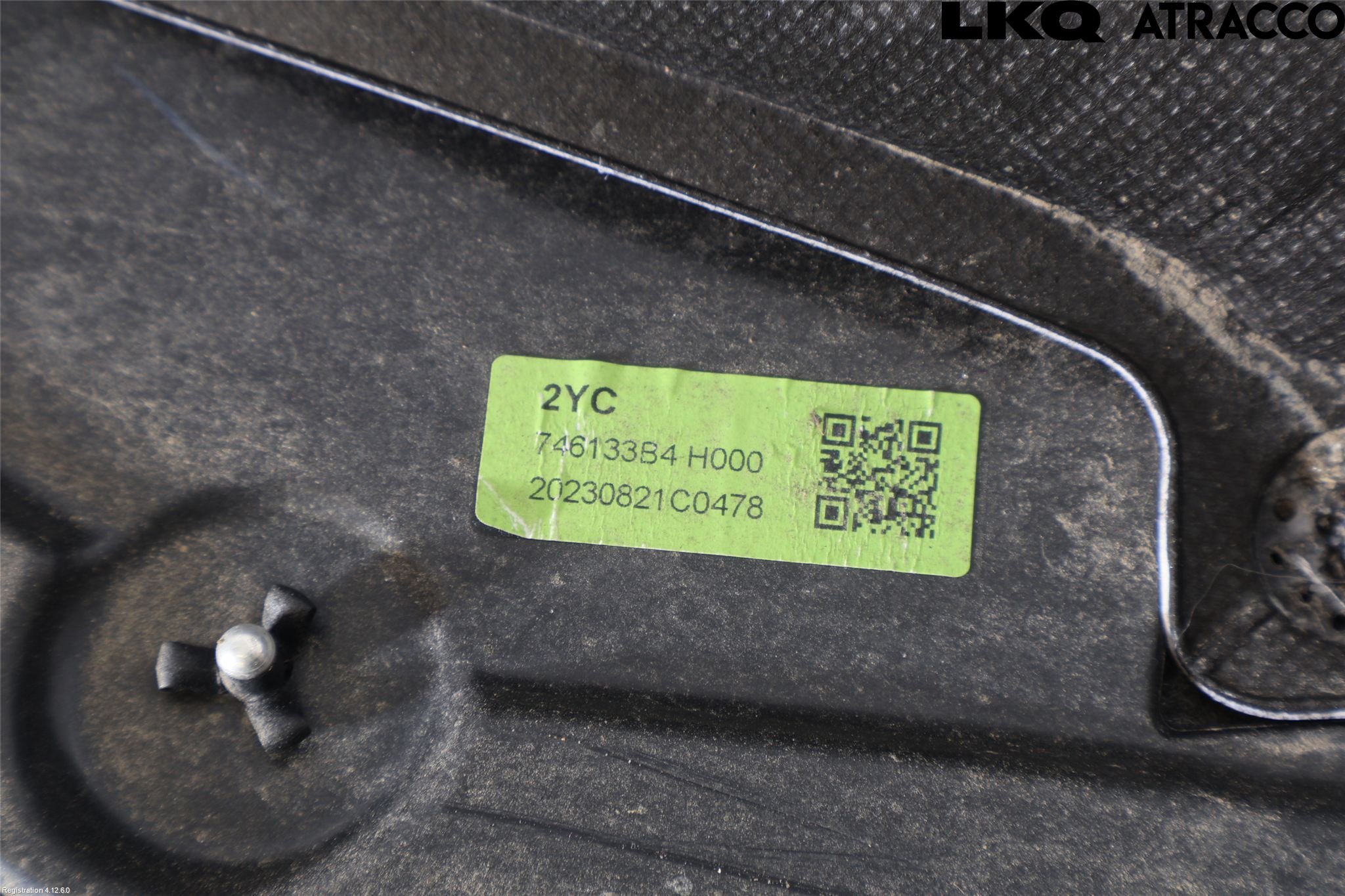 Honda CR-V 24- Hasplåt Plåt-Plast