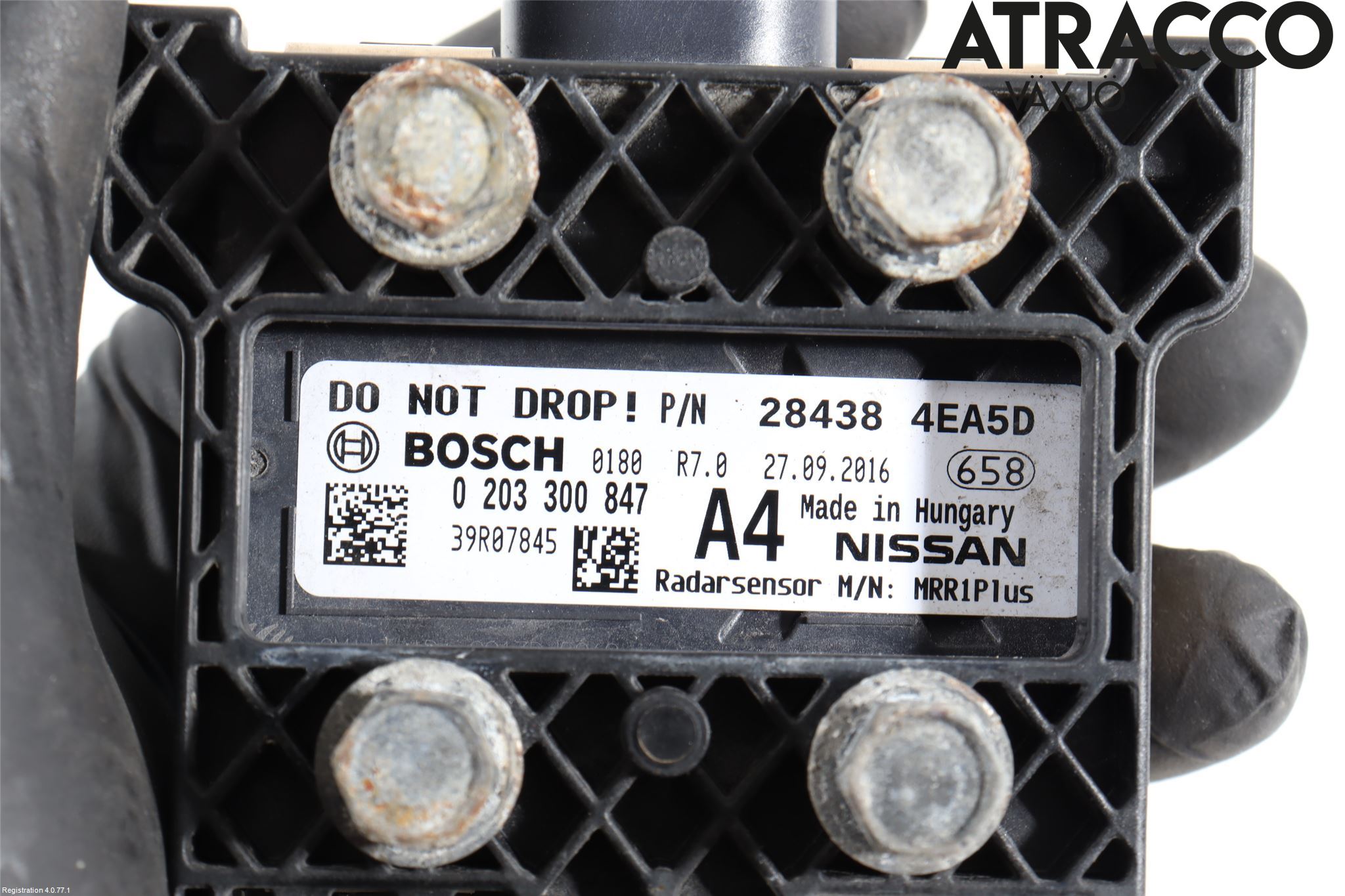 Nissan QASHQAI 14-17 Sensor Aktivt Kollisionsskydd