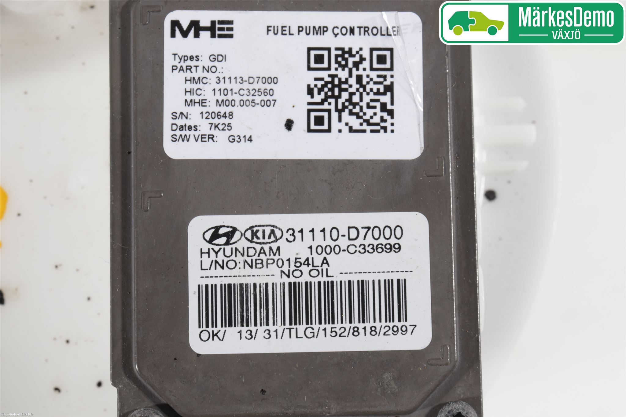 Hyundai TUCSON 05- Bränslepump El