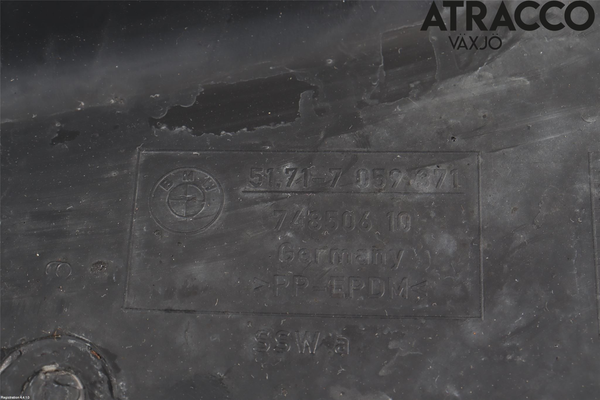 BMW 1 E87/81 5D/3D 03-11 Skärm Inner