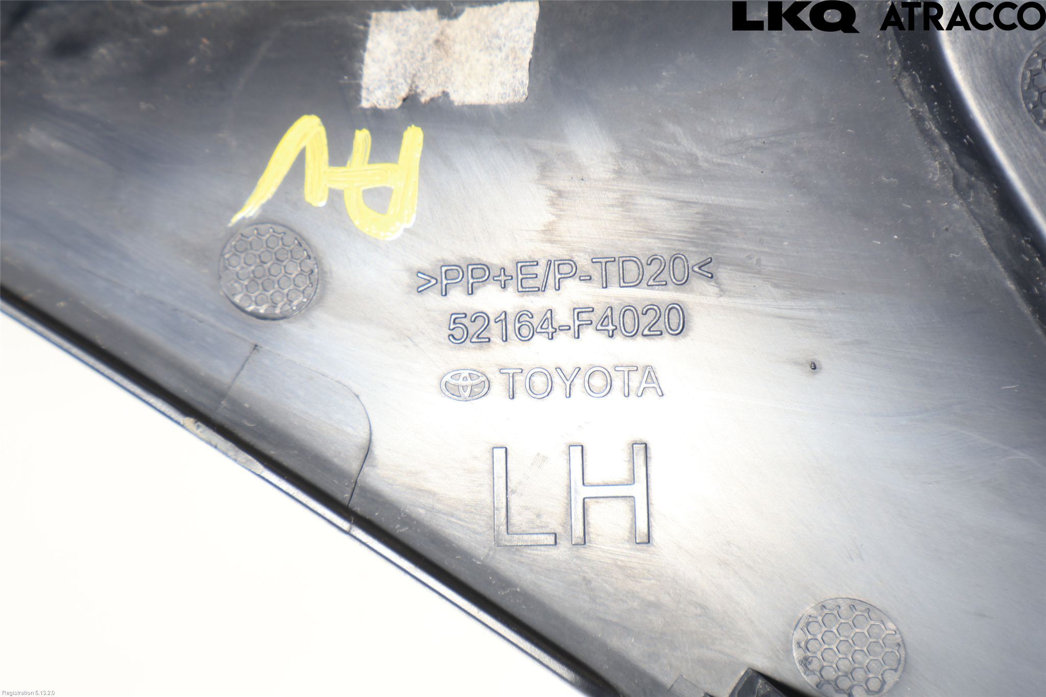 Toyota C-HR 16-23 Stötfångardel Bak Vä