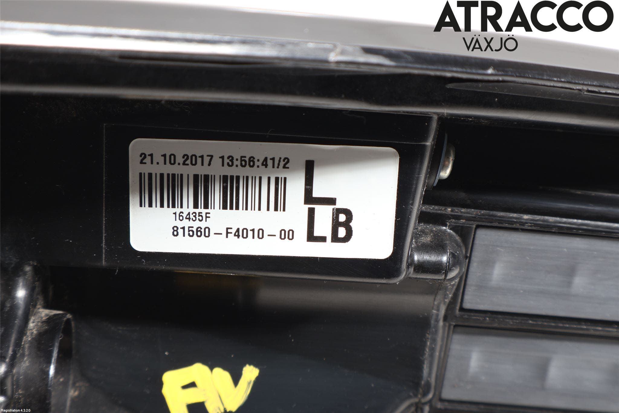 Toyota C-HR 16-23 Bakljus Vänster