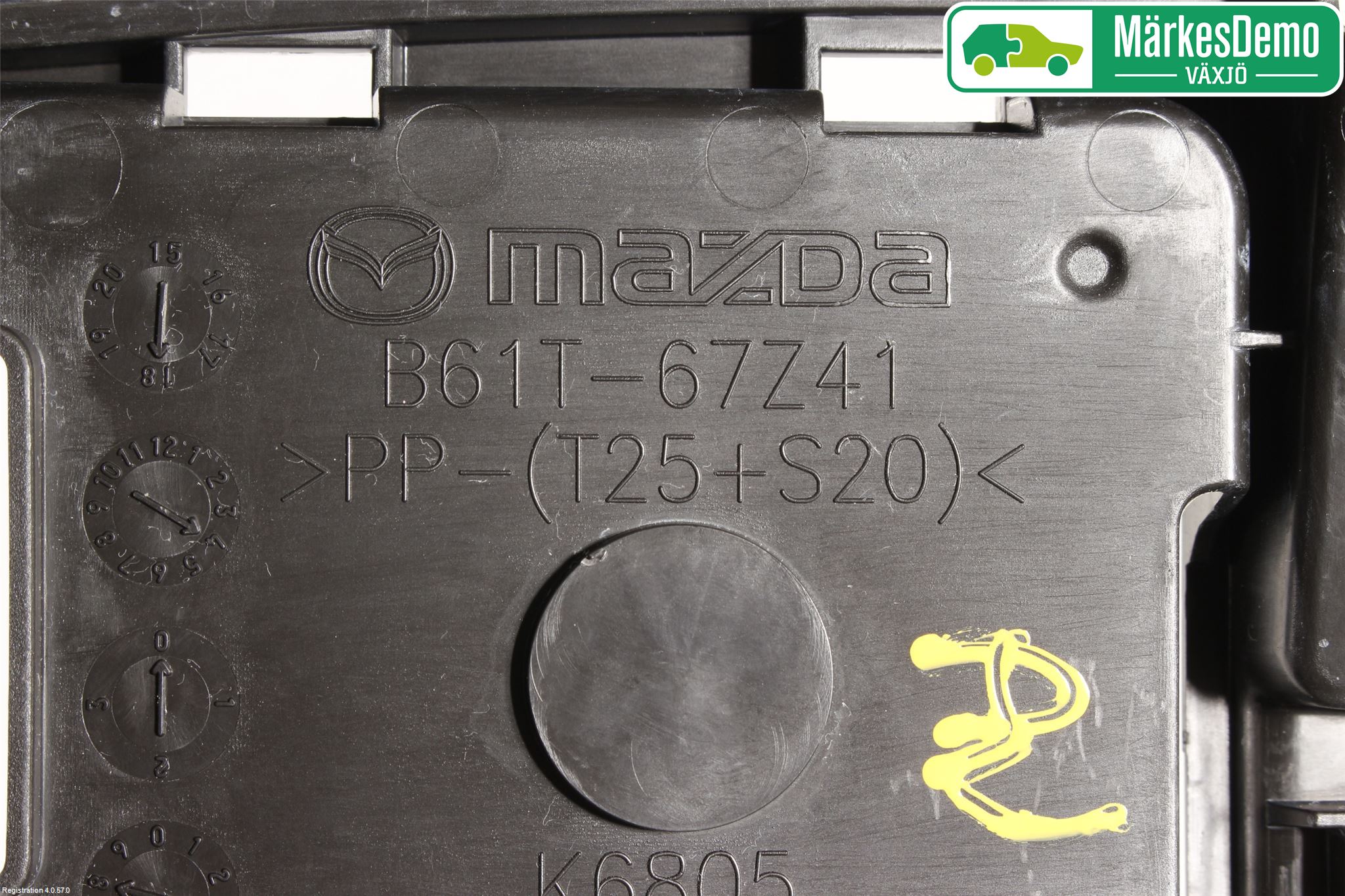 Mazda 3 III 14-19 Sensor Aktivt Kollisionsskydd