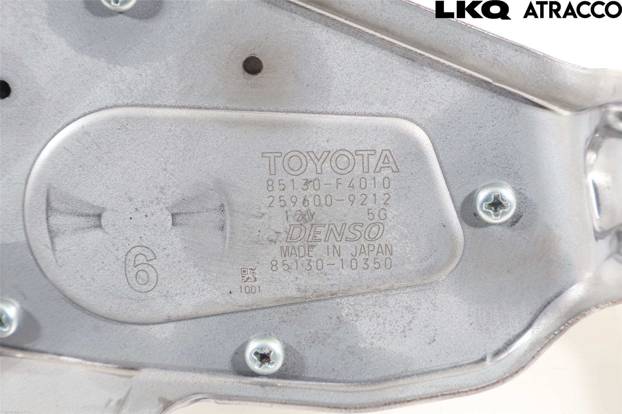 Toyota C-HR 16-23 Torkarmotor Baklucka