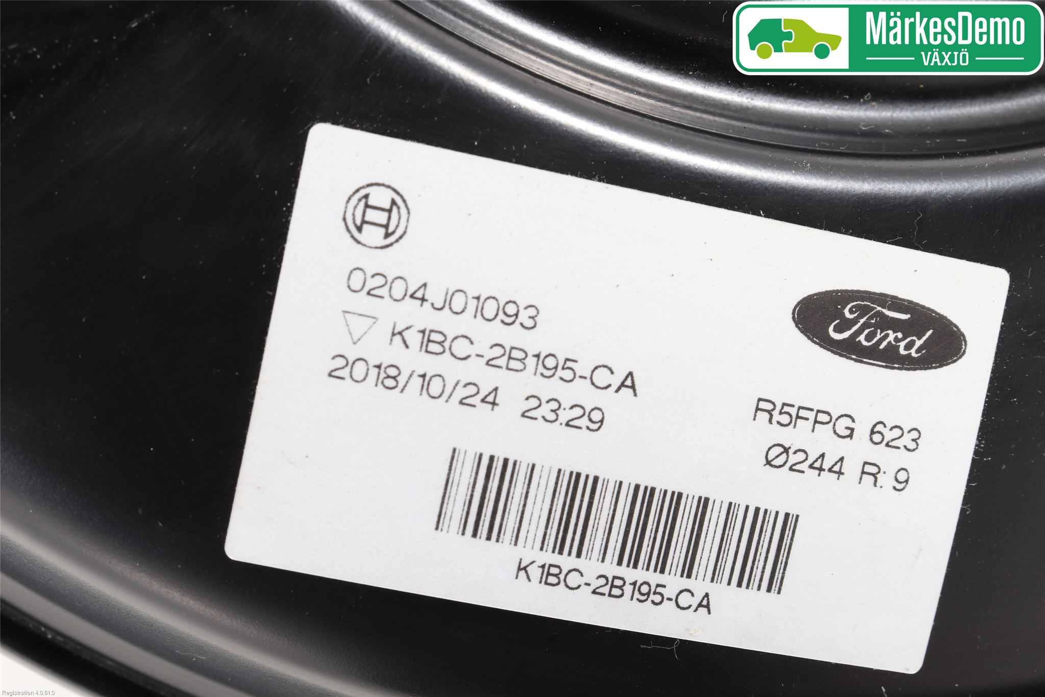 Ford FIESTA (VII) 18-23 Bromsservo