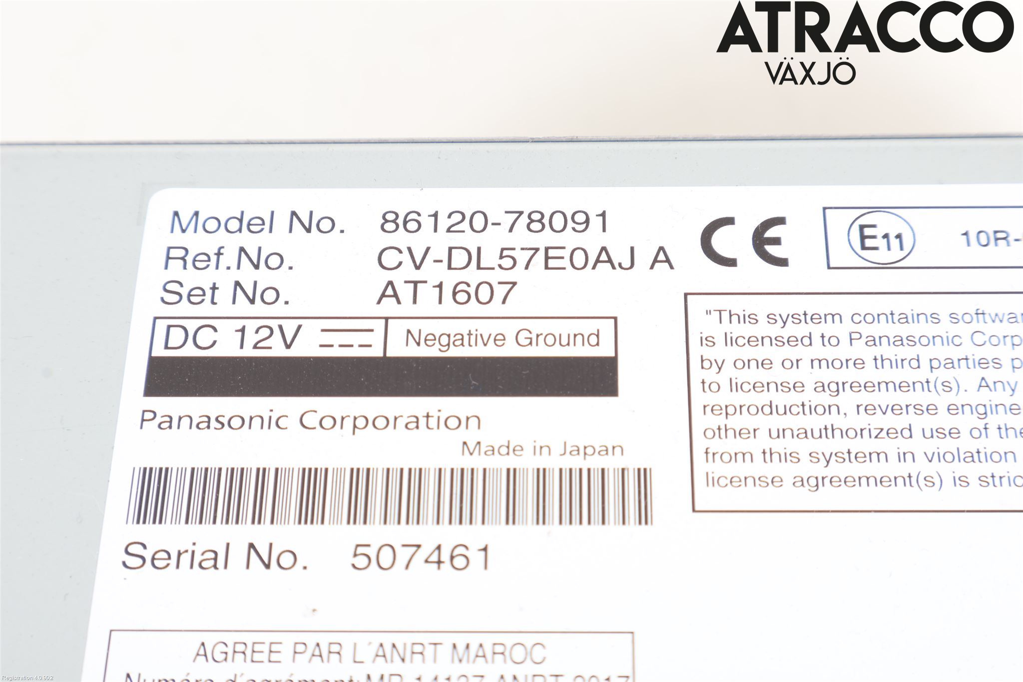 Lexus NX 300h 15-21 Cd Radio - Multimediapanel