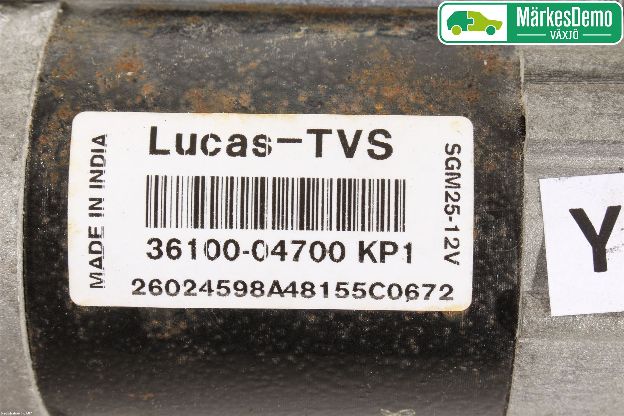 Hyundai i10 BA 14-16 Startmotor