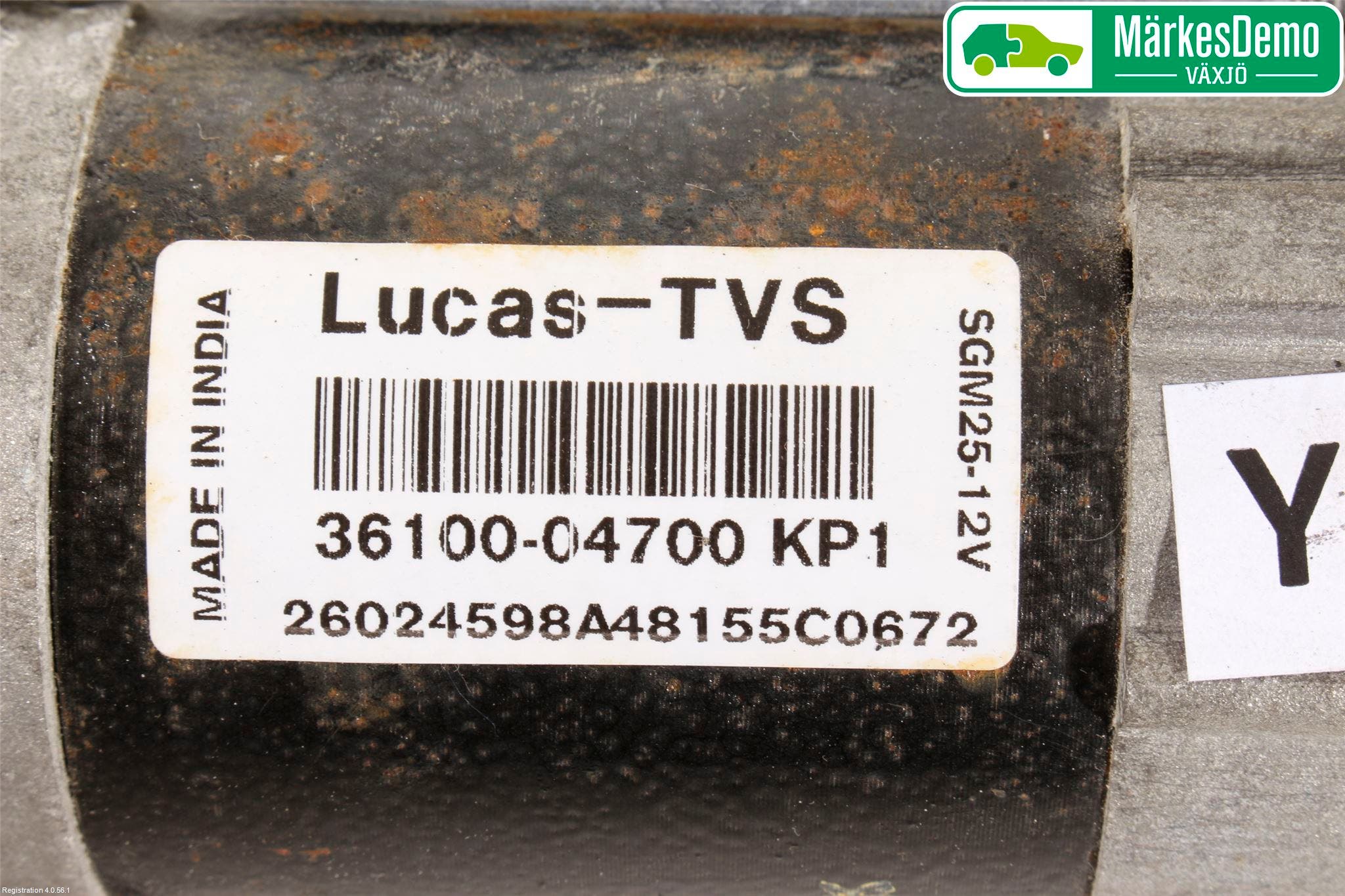 Hyundai i10 BA 14-16 Startmotor