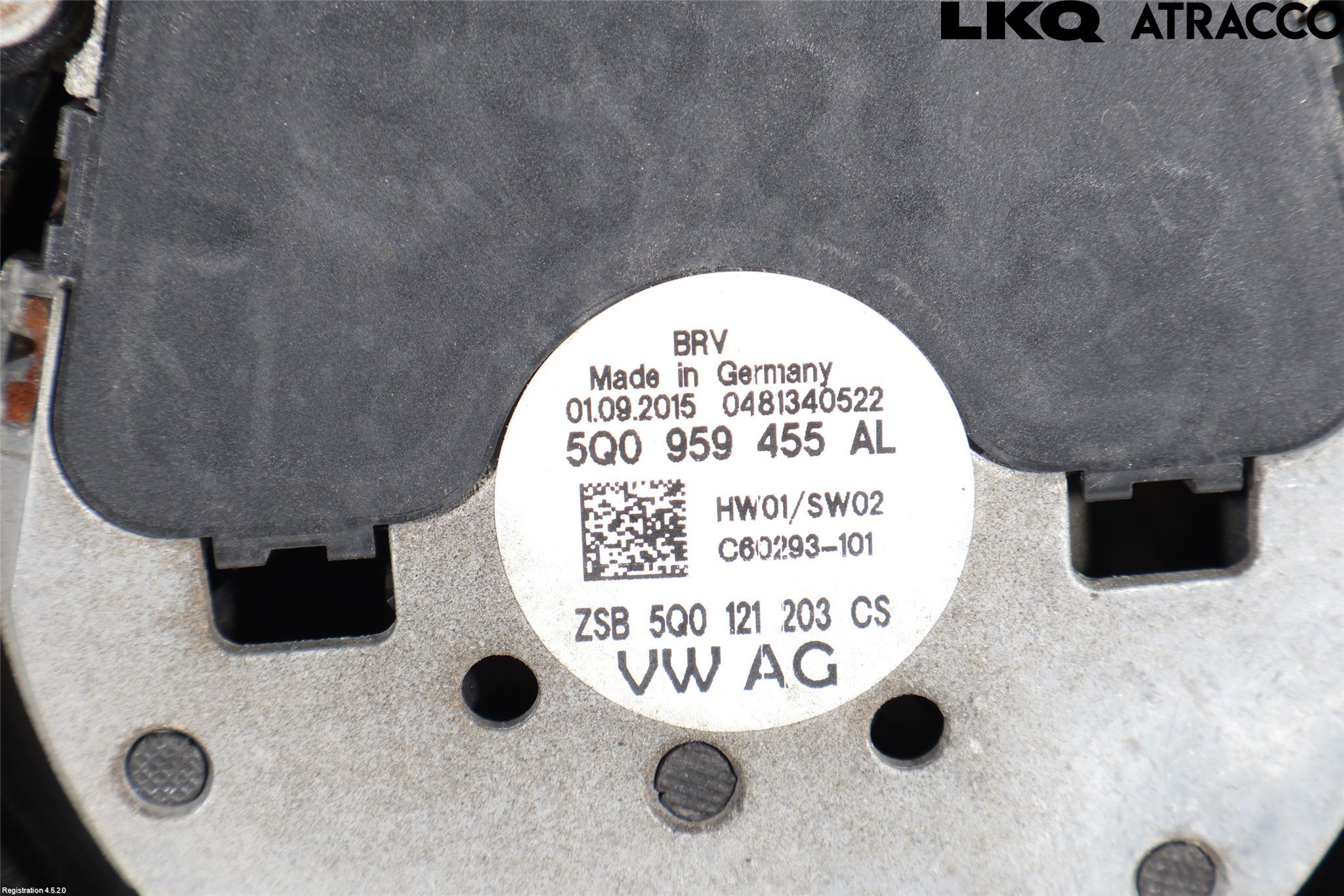 Volkswagen VW GOLF / E-GOLF VII 13-20 Kylfläktkåpa