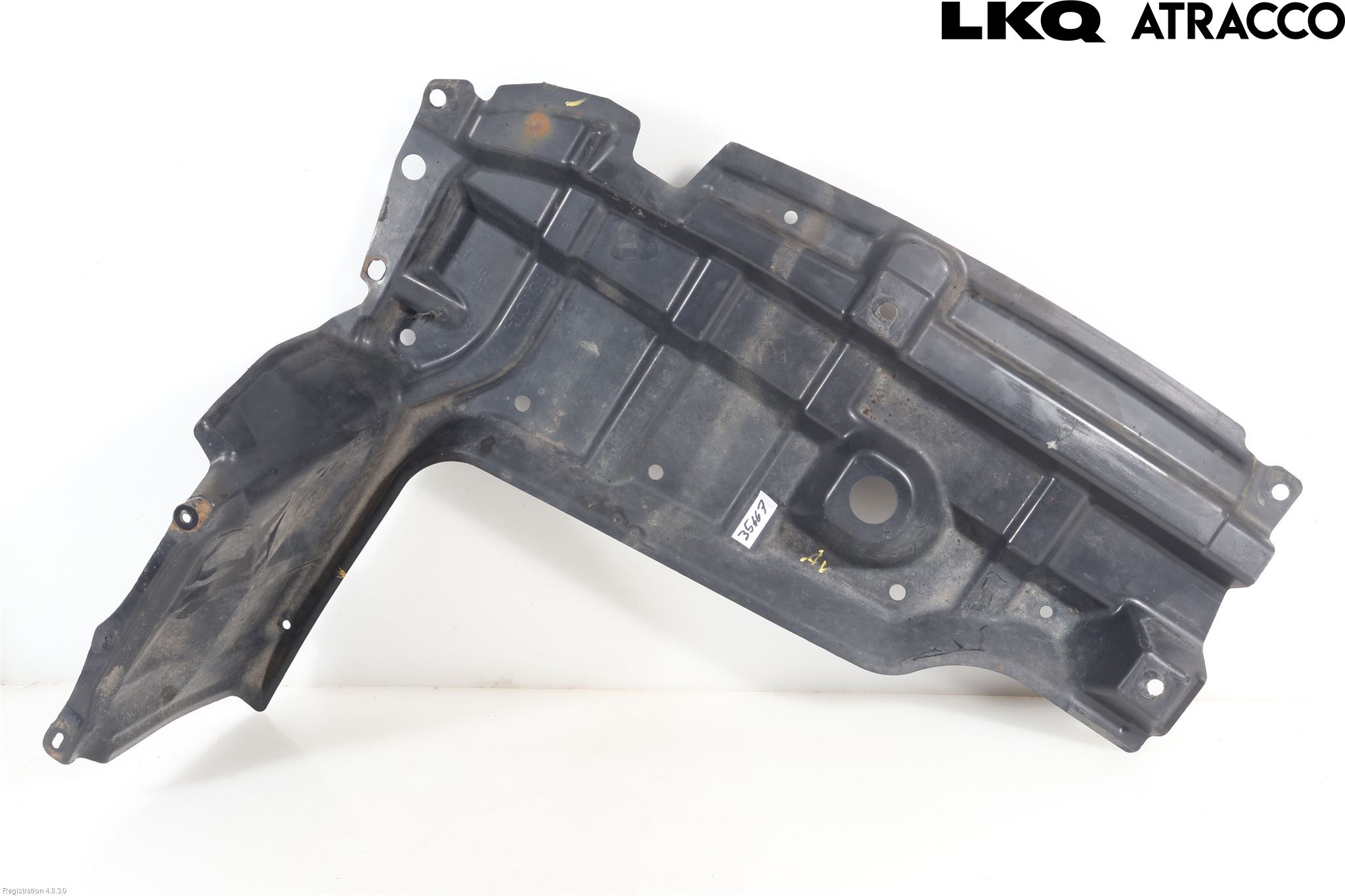 Toyota YARIS XP90 06-11 Hasplåt Plåt-Plast