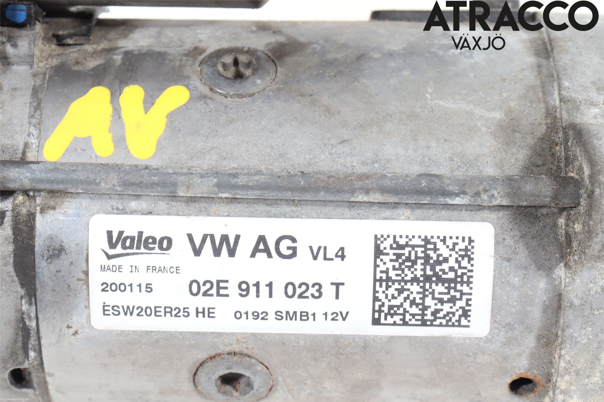 Volkswagen VW PASSAT 15-19 Startmotor Diesel