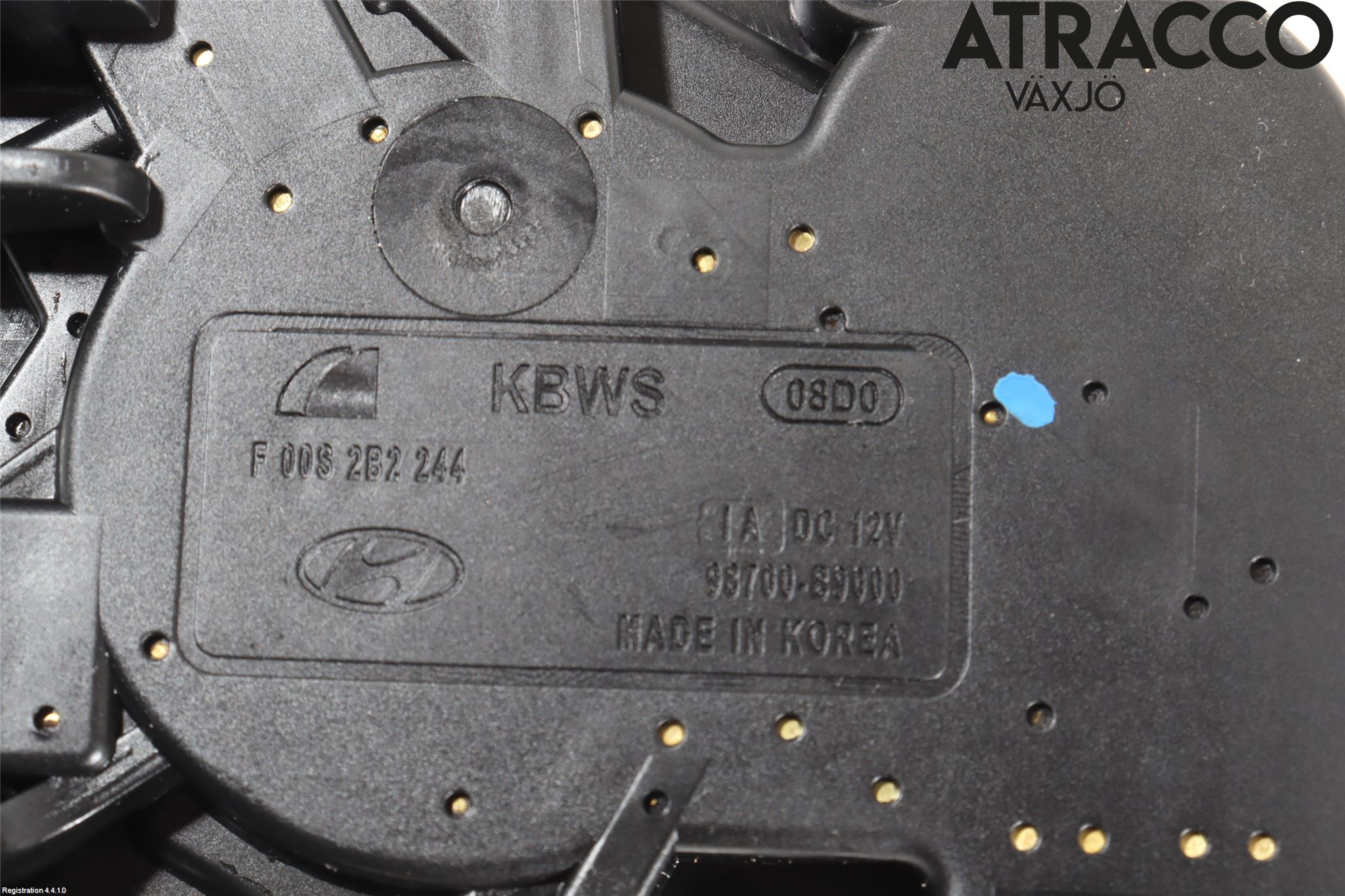 Hyundai i10 BA 17-20 Torkarmotor Baklucka