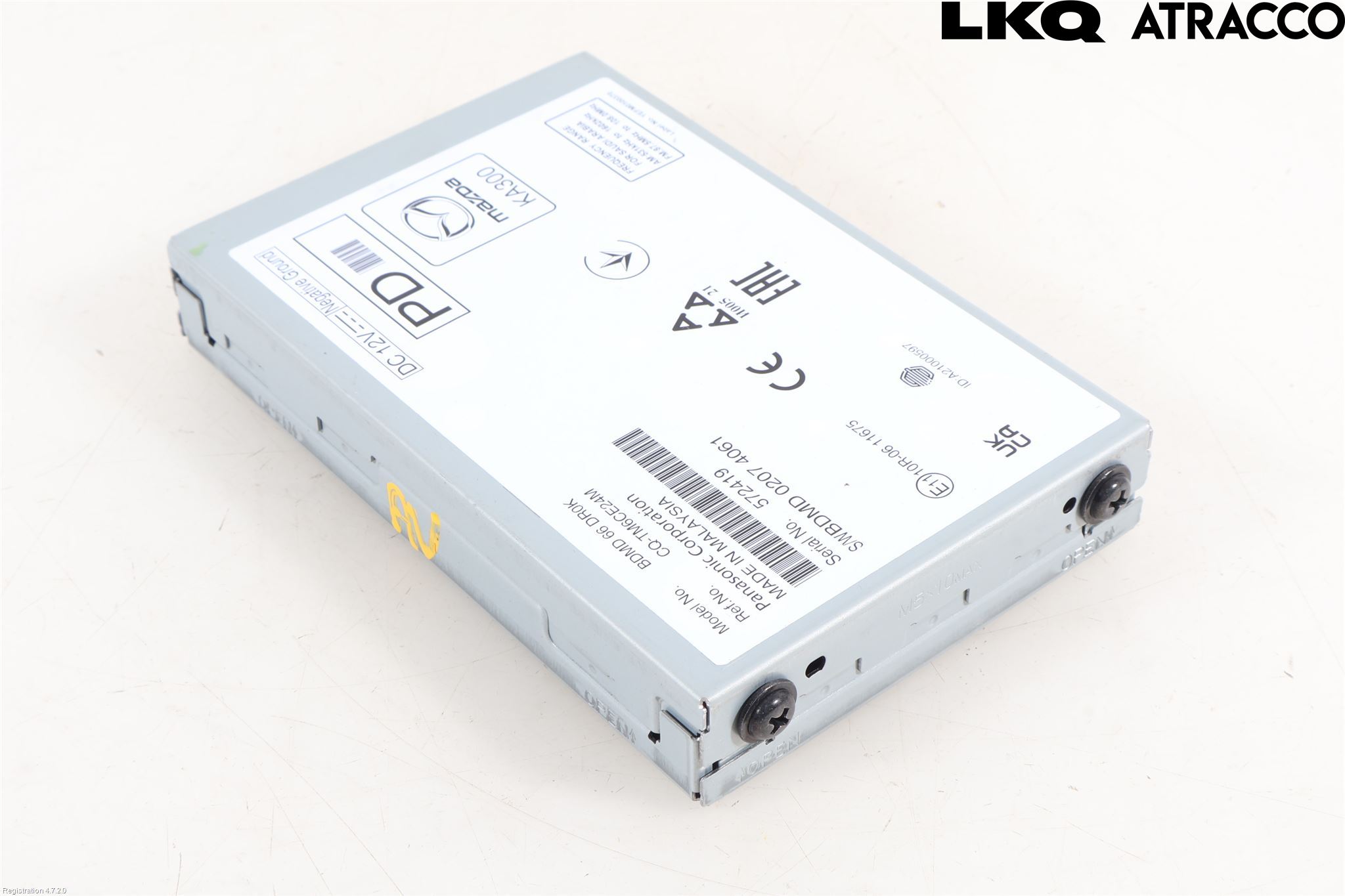 Mazda CX-60 22- Cd Radio - Multimediapanel