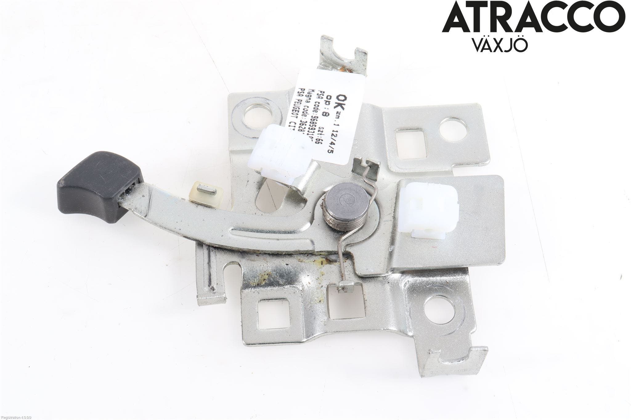 Peugeot 3008 09-16 Bakluckehandtag Inre