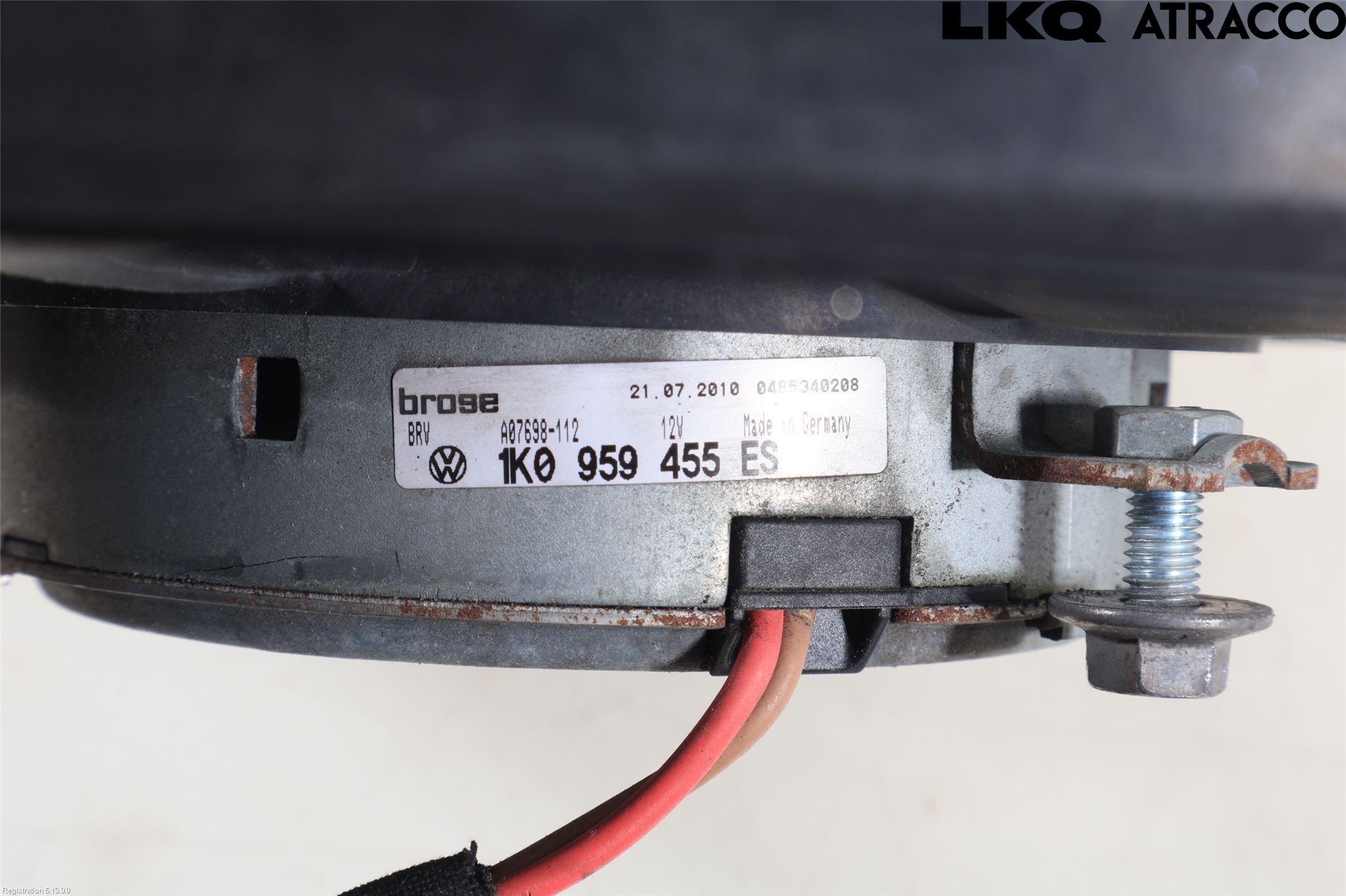 Audi A3/S3 05-13 Kylfläkt El