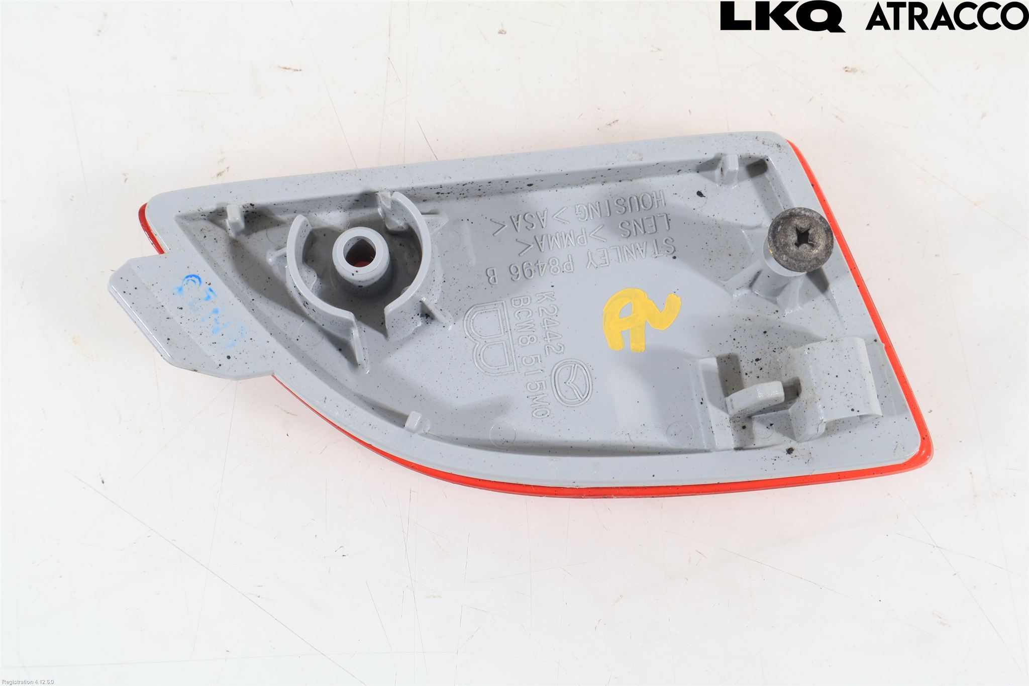 Mazda 3 III 14-19 Dimljus/Reflex Bak