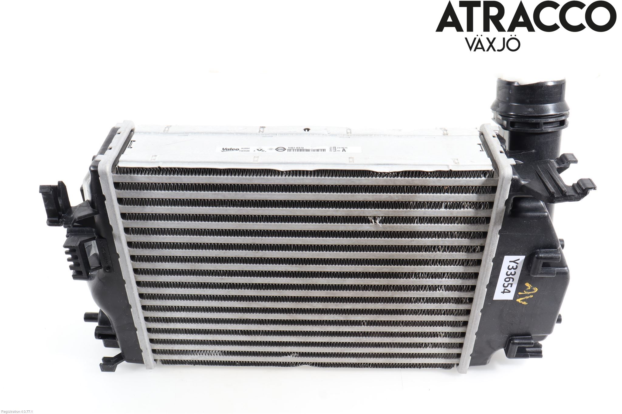 Nissan QASHQAI 14-17 Laddluft-Intercooler Kyl