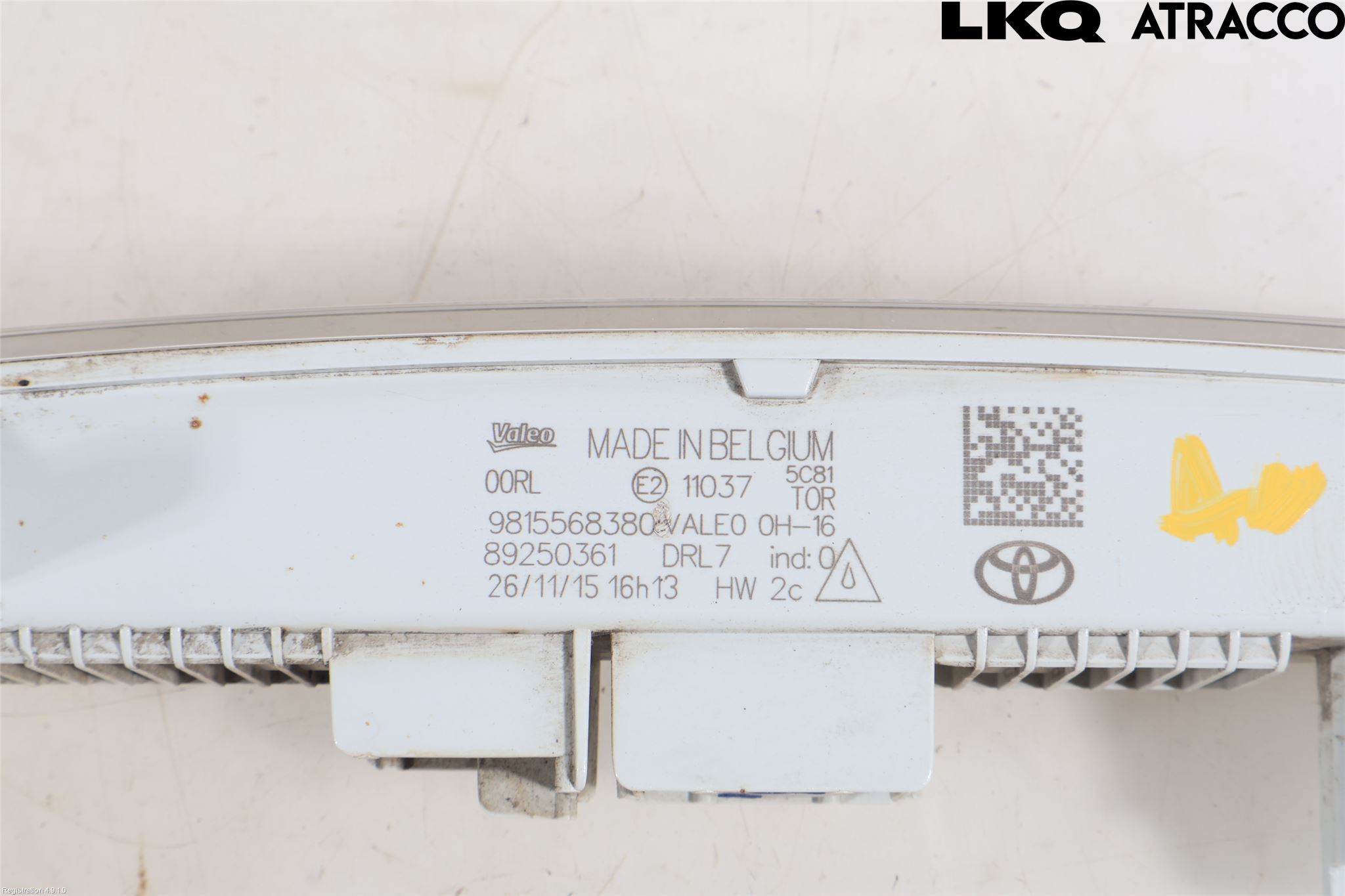 Toyota AYGO 15-21 Positionsljus Fram Hö