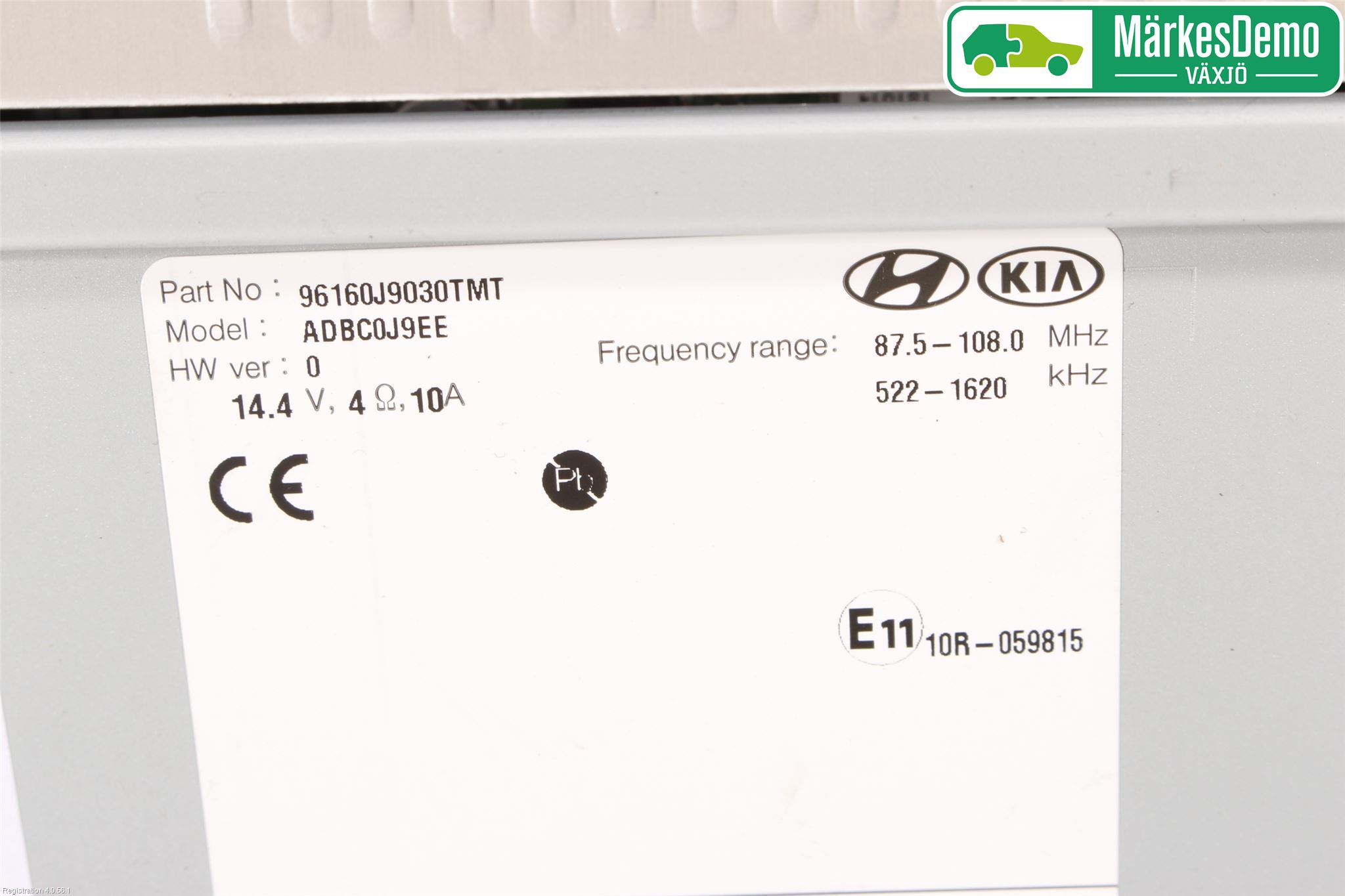 Hyundai KONA/ELECTRIC OS 18-23 Cd Radio - Multimediapanel