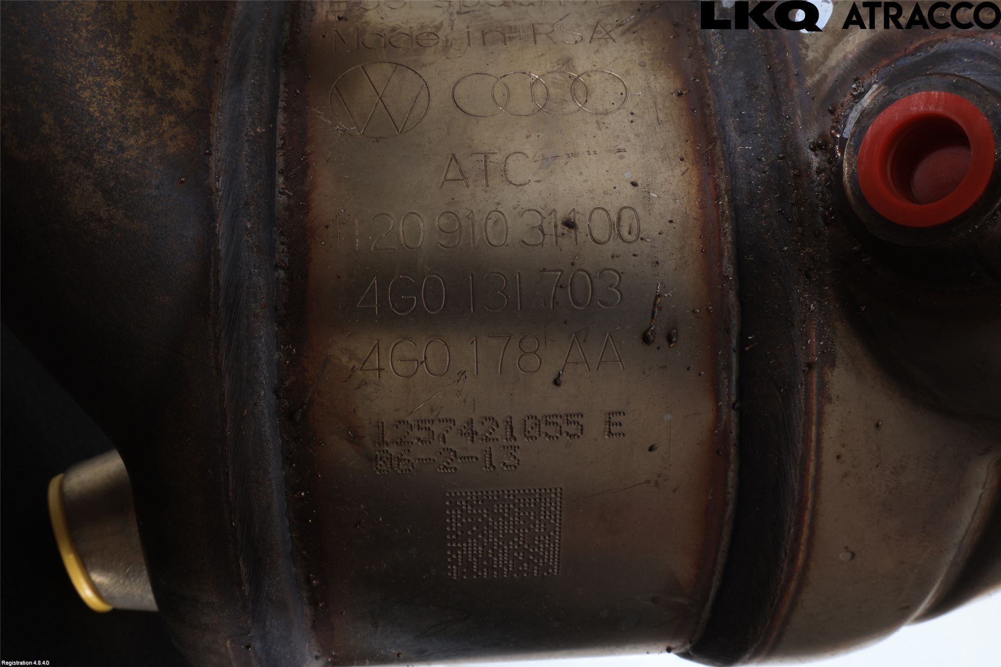 Audi A7/S7 4G 11-17 Avgas Partikelfilter