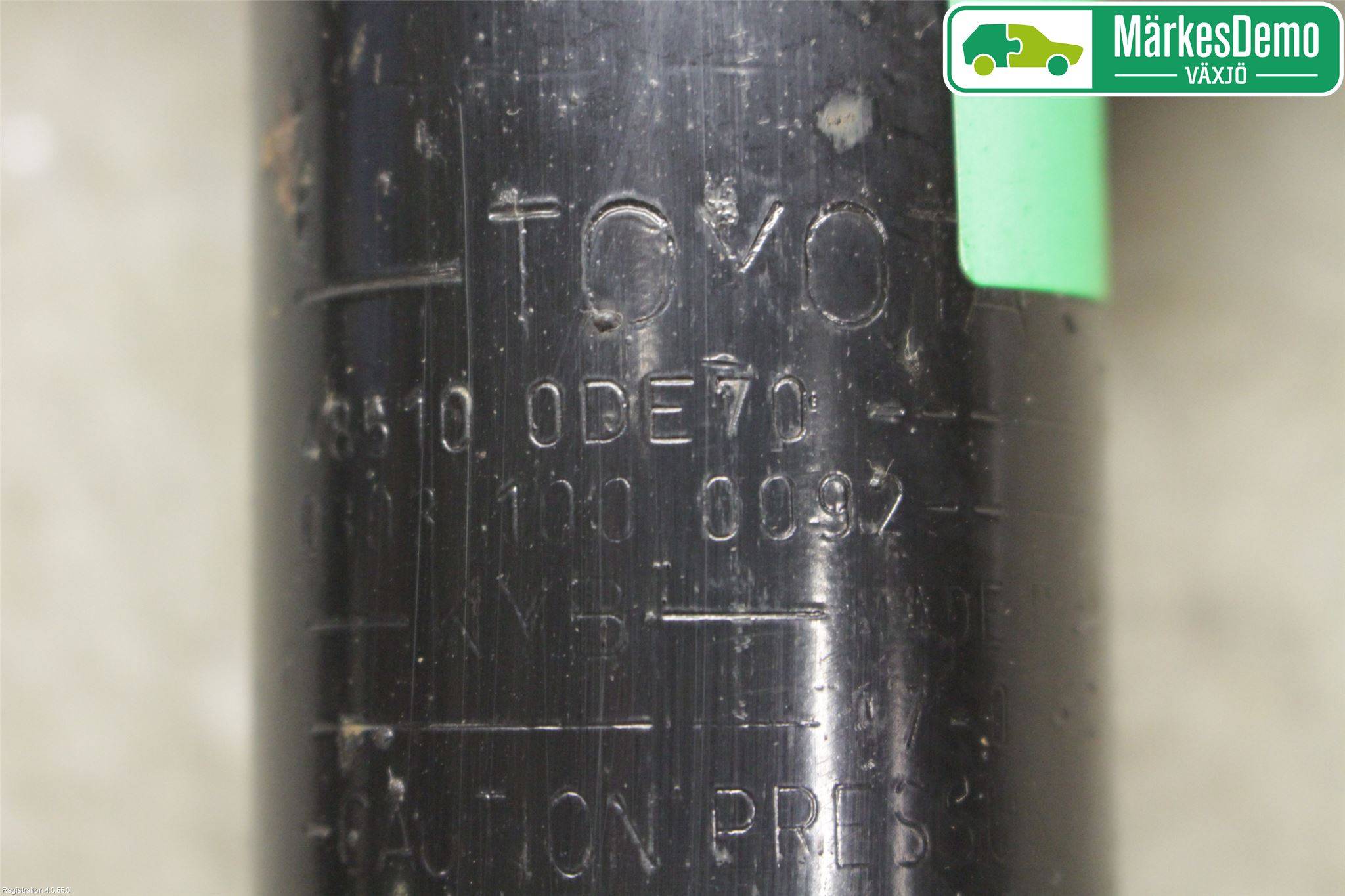 Toyota YARIS XP130 15-20 Fjäderben Fram Höger