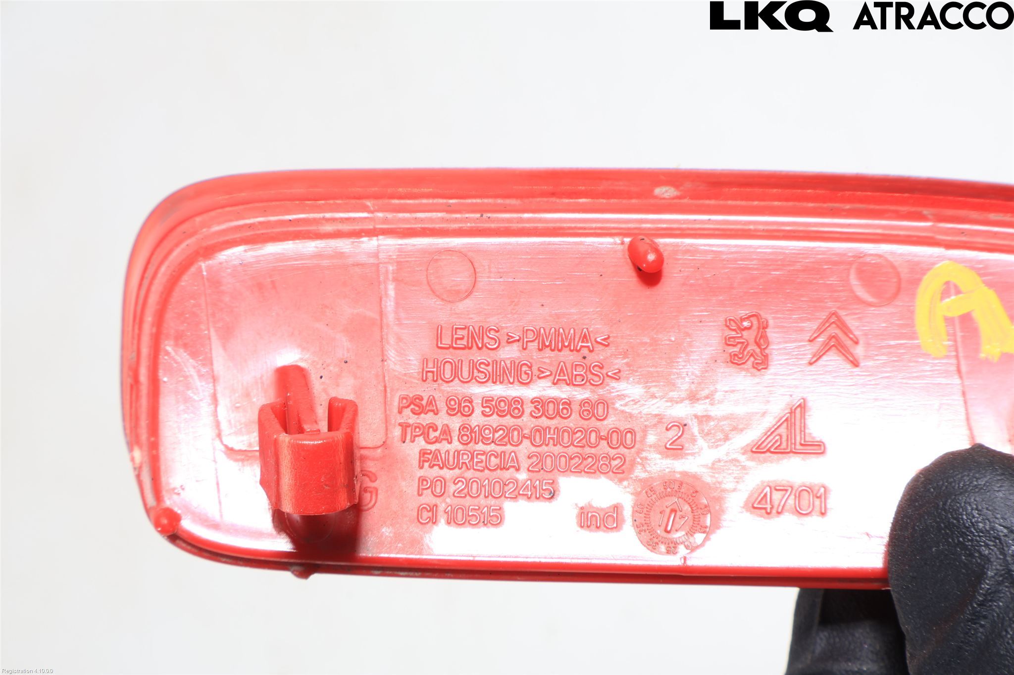 Toyota PROACE II 16- Dimljus/Reflex Bak