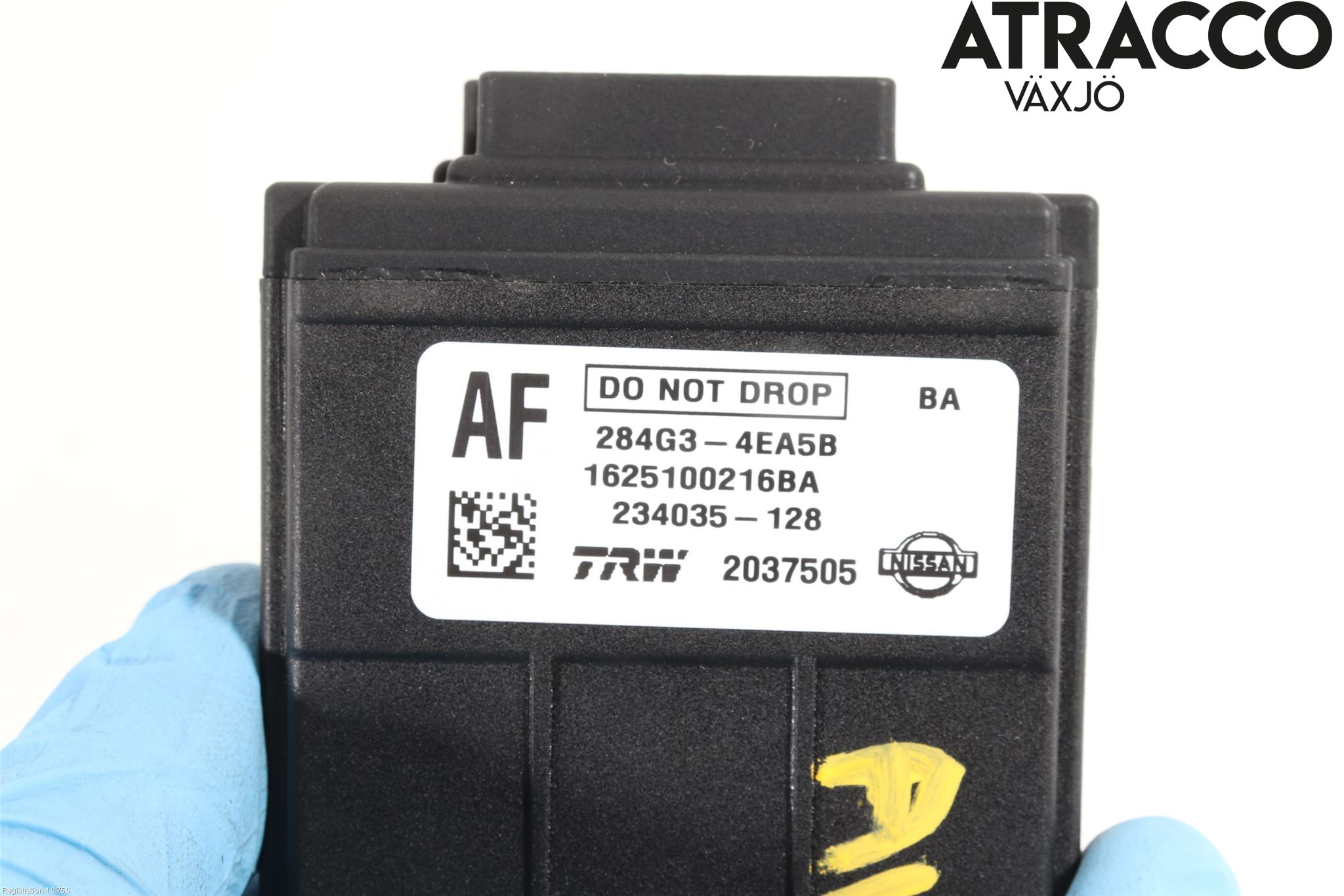 Nissan QASHQAI 14-17 Sensor Aktivt Kollisionsskydd