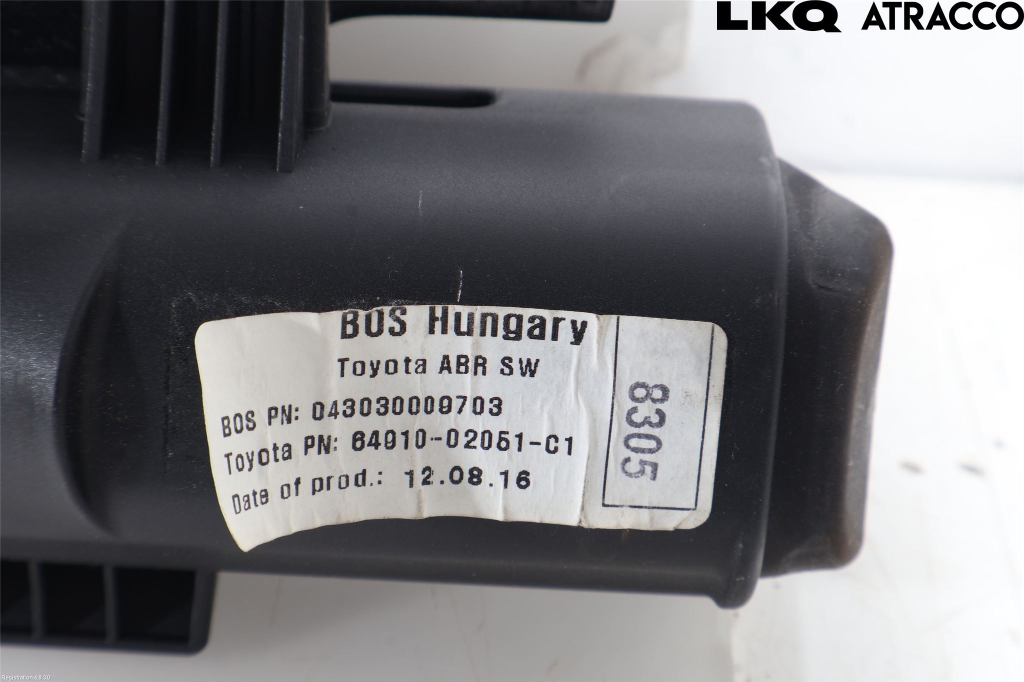 Toyota AURIS 13-19 Insynskydd