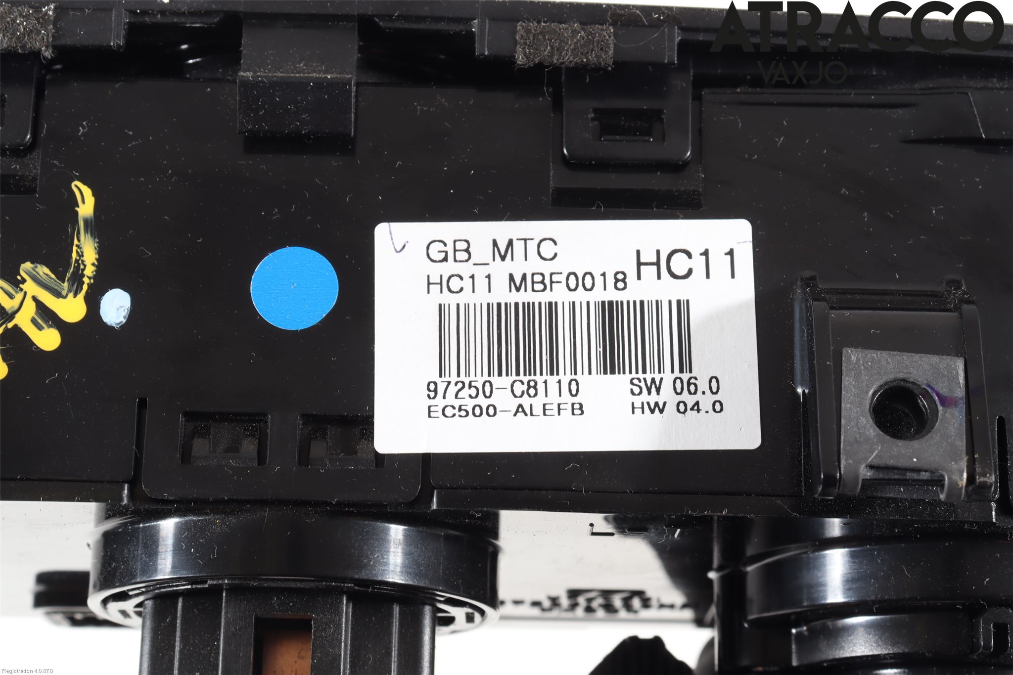 Hyundai i20 GB 15-20 Ac Styrenhet Ac Manöveren