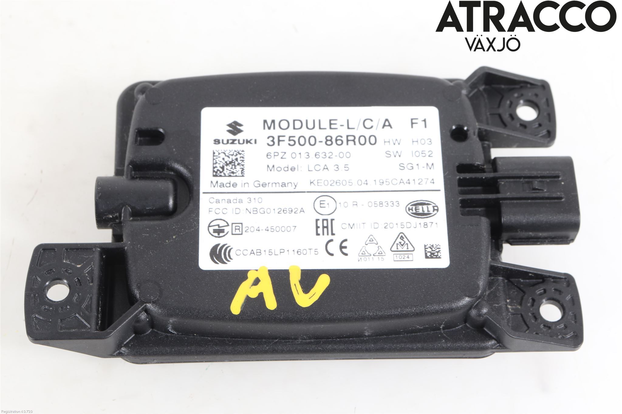 Suzuki VITARA 15- Sensor Aktivt Kollisionsskydd