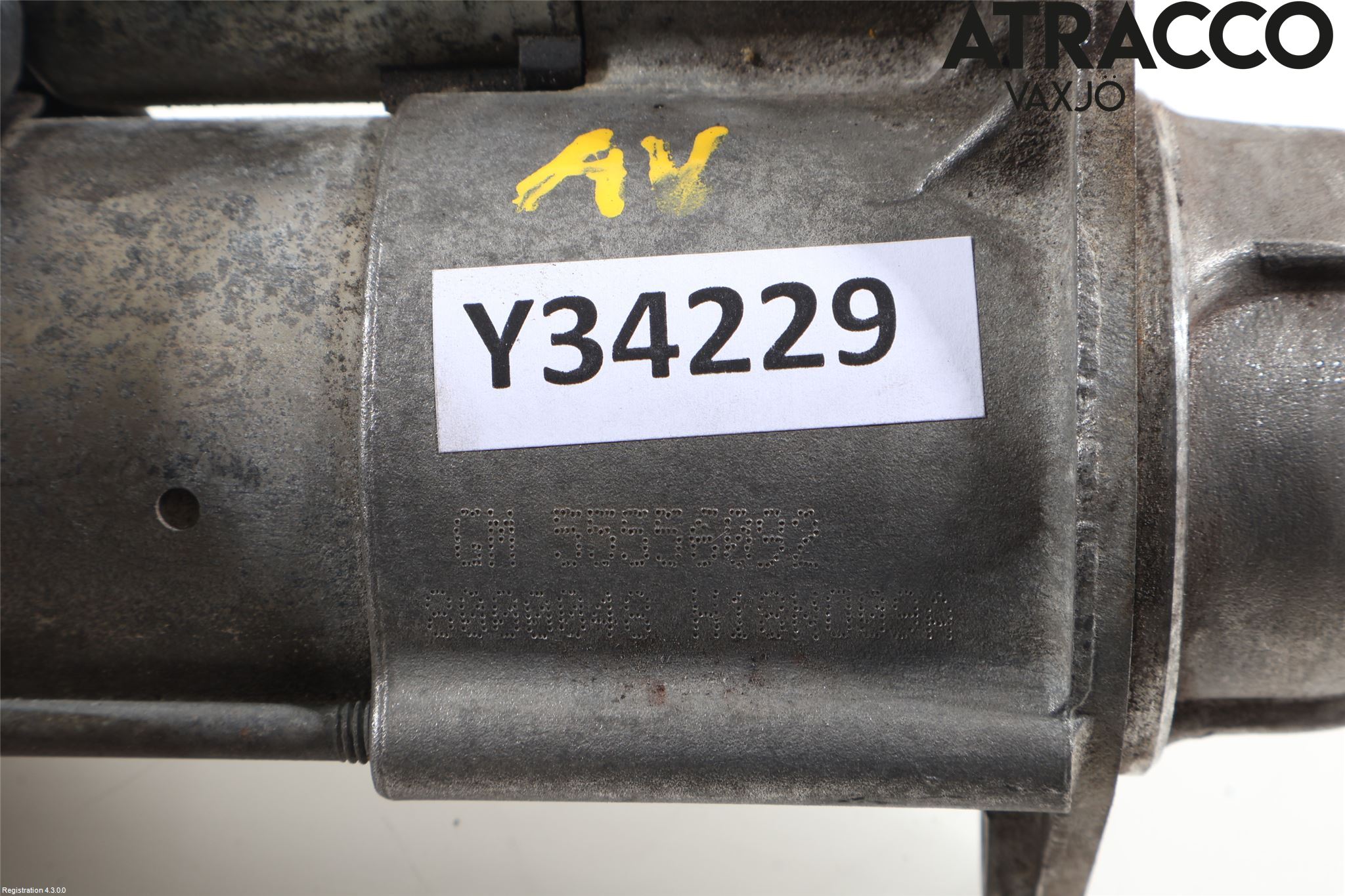 Opel ASTRA J 10-15 Startmotor