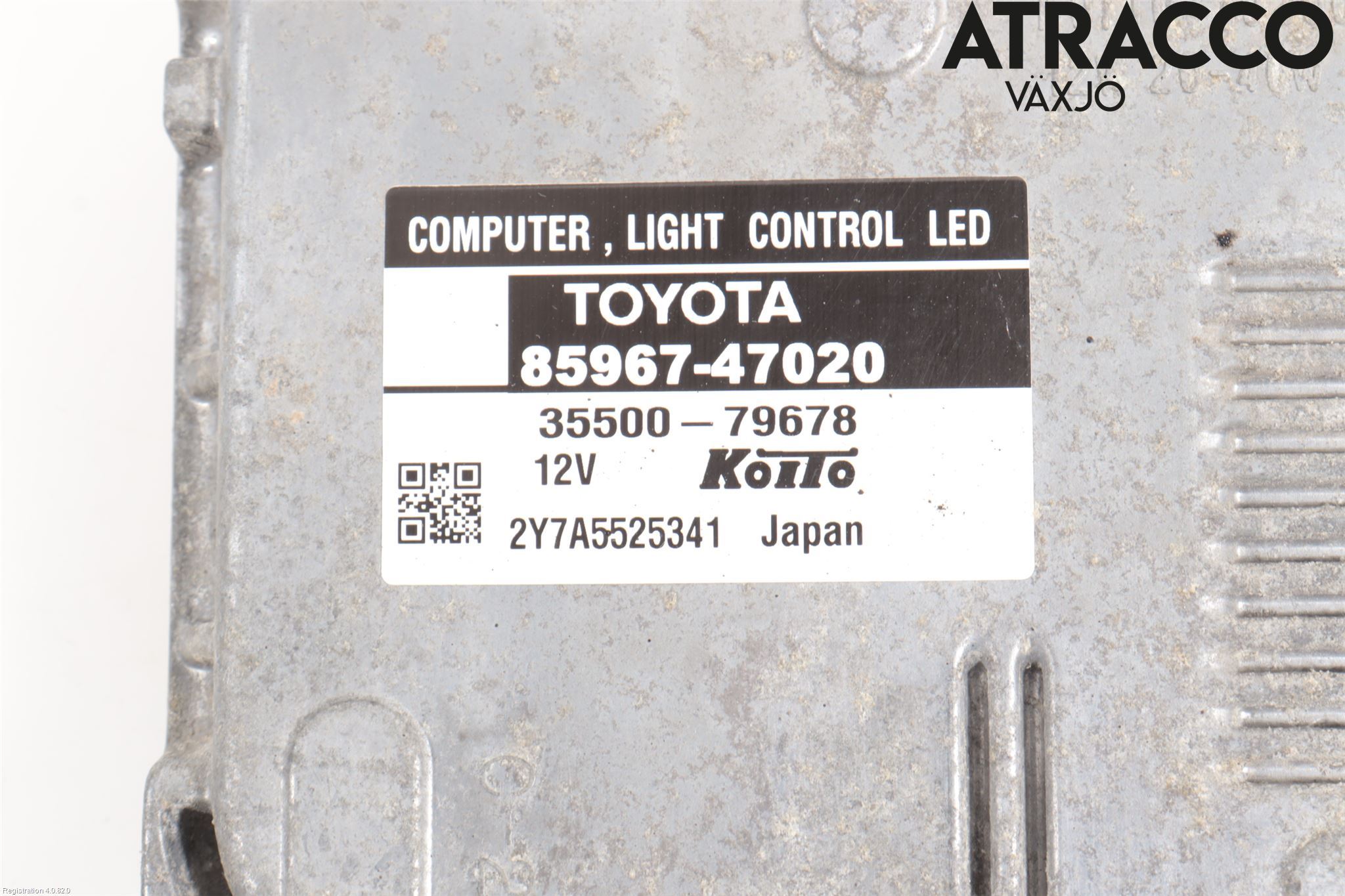 Toyota PRIUS+ ZVW40 12-20 Styrenhet Strålkastare