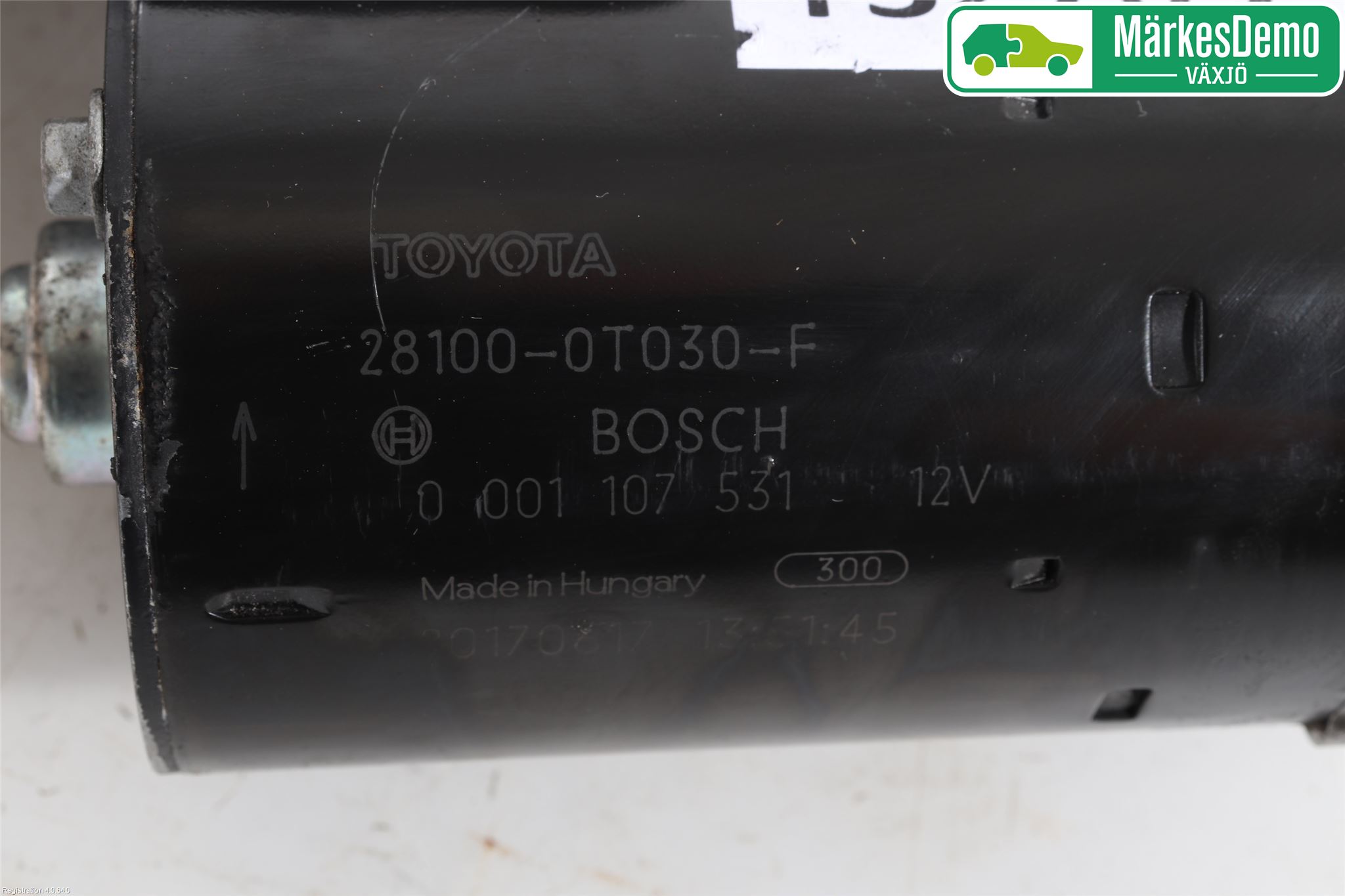 Toyota AVENSIS 16-18 Startmotor