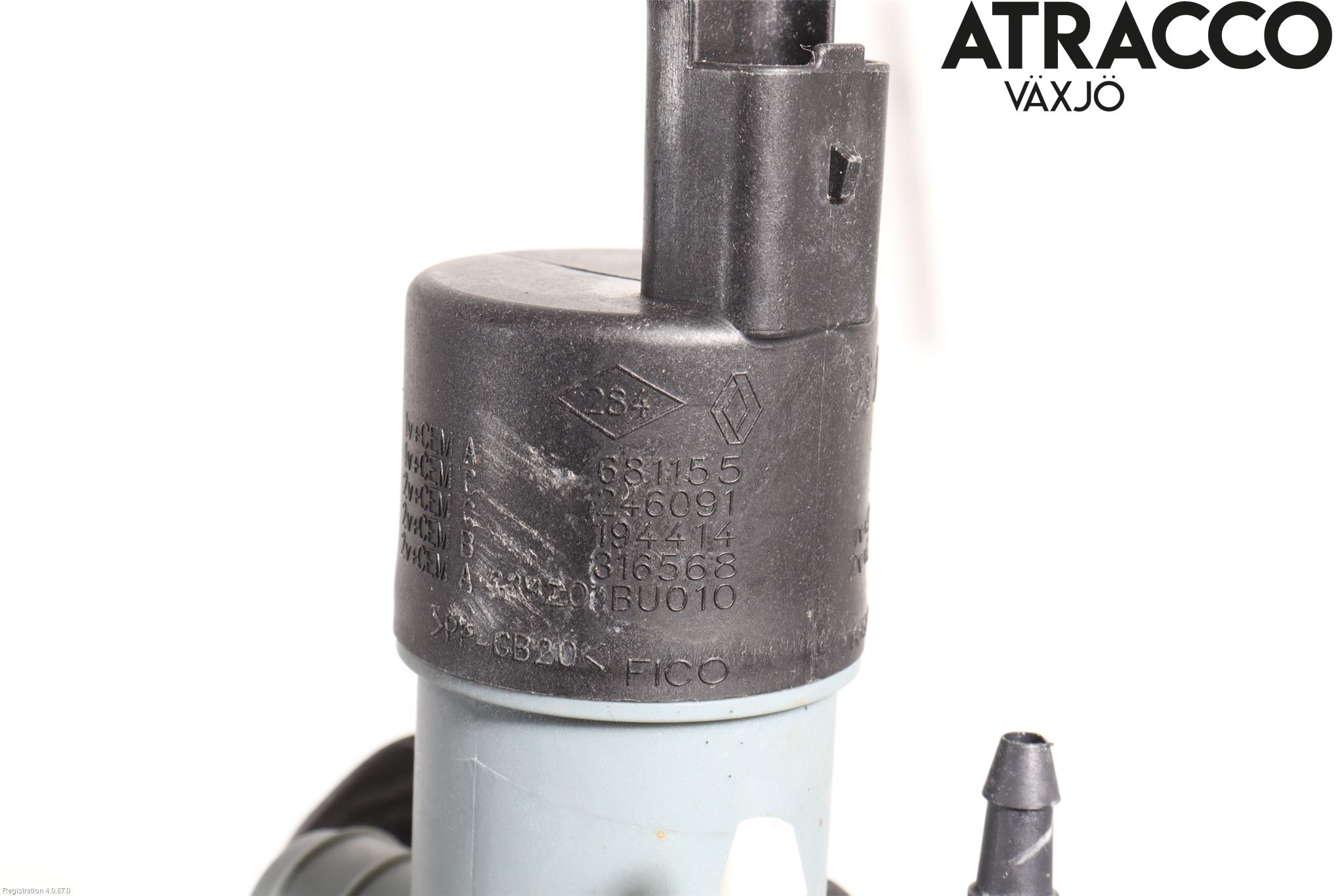 Nissan QASHQAI 14-17 Spolarpump Vindruta